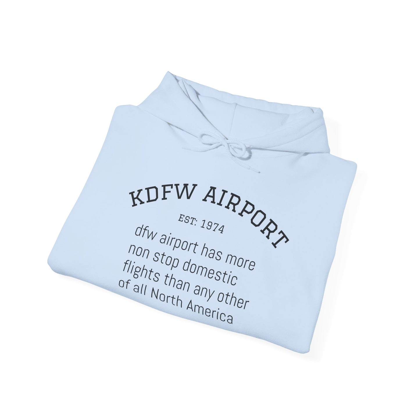 KDFW Airport Hoodie