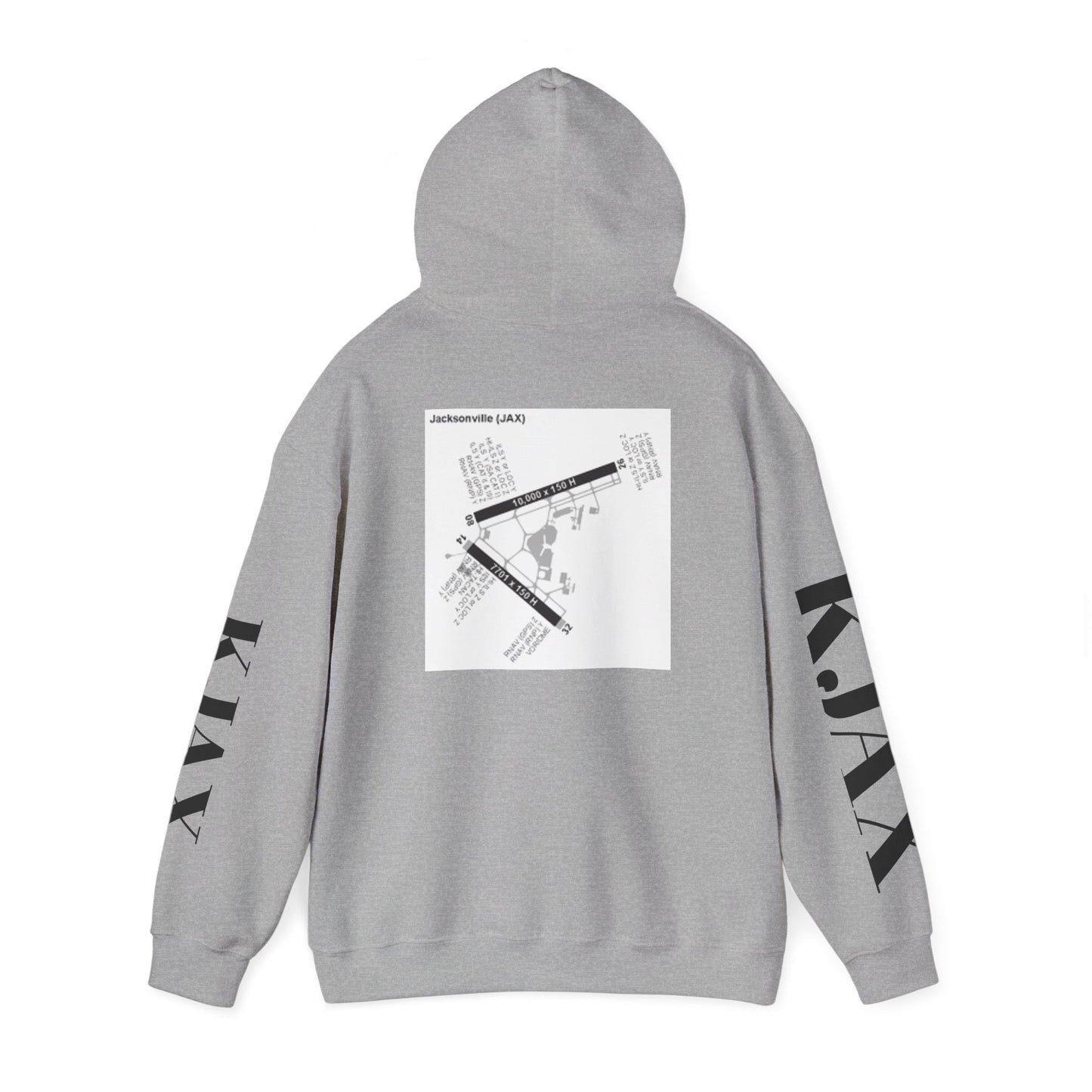 KJAX airport hoodie