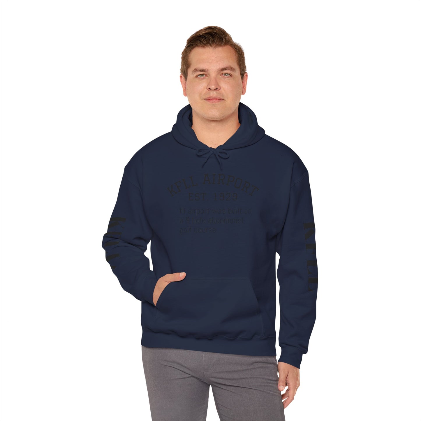 KFLL airport map hoodie