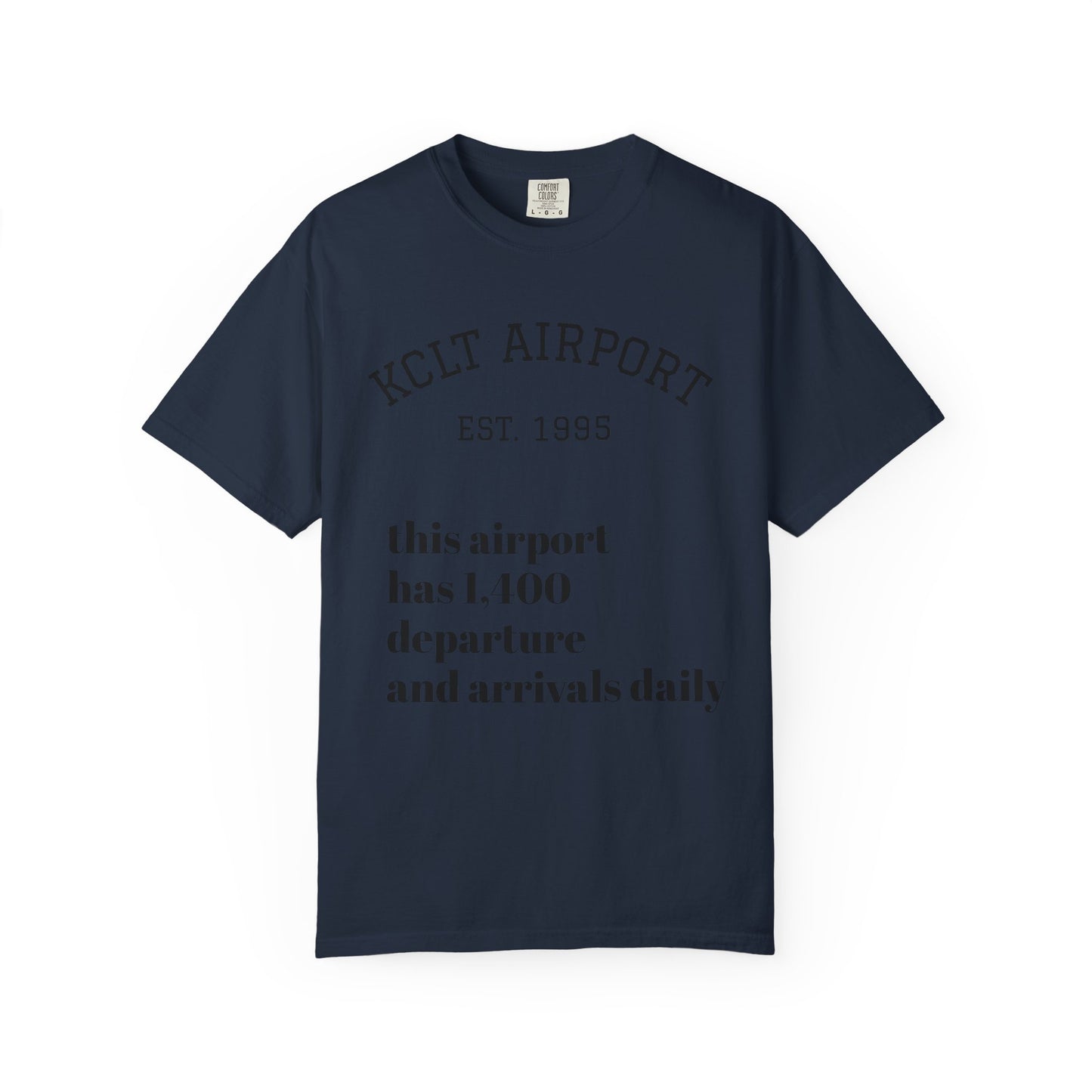 KCLT Airport Graphic T-Shirt