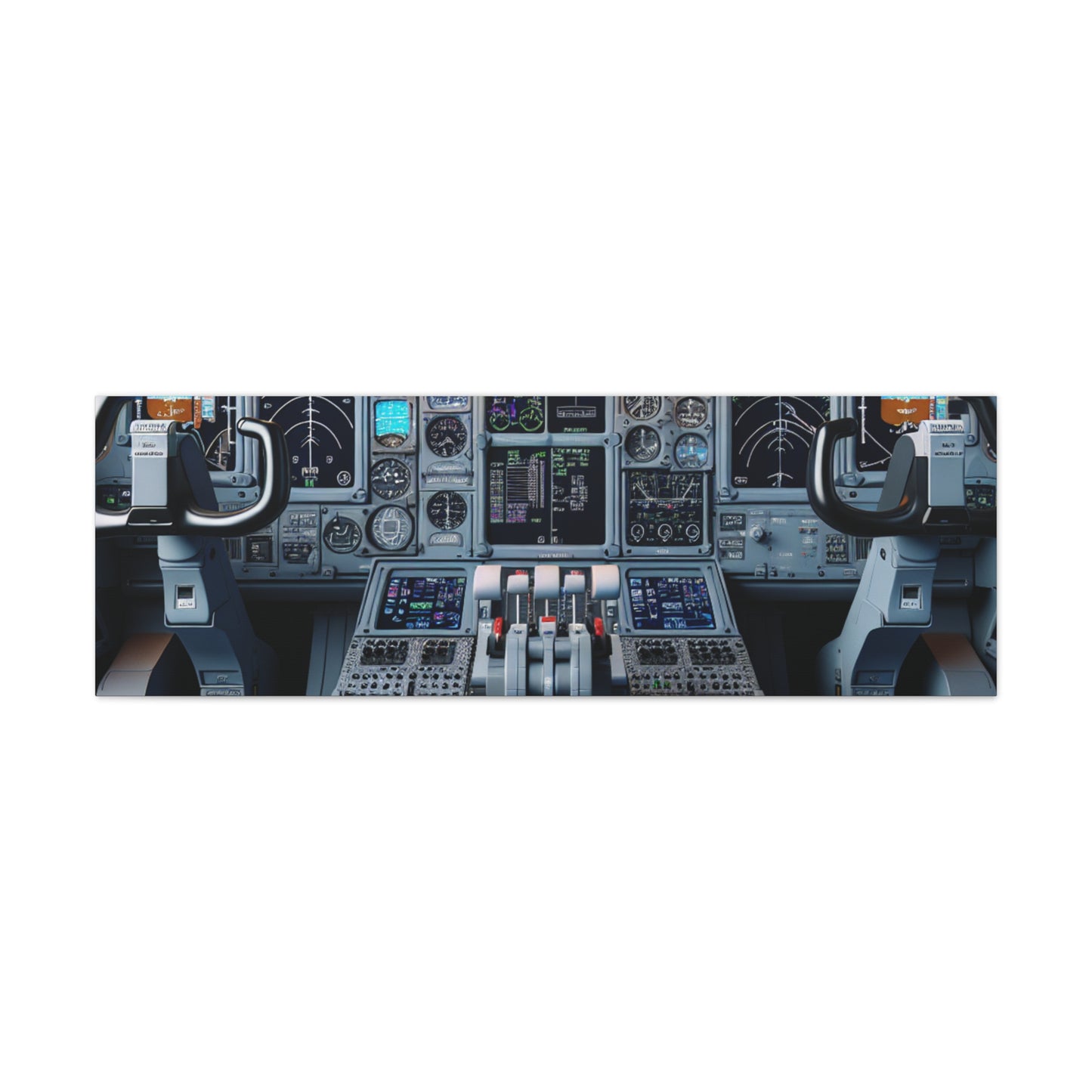 airplane controls canvas