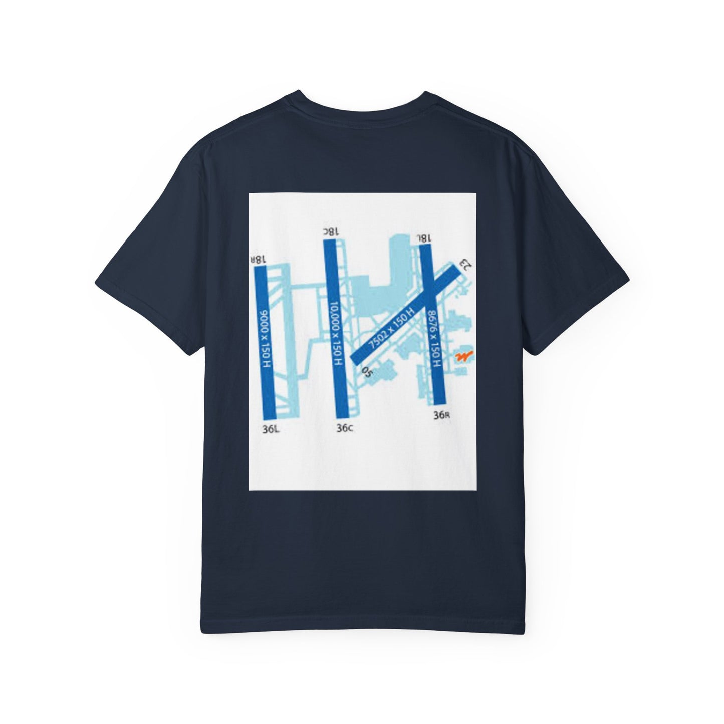 KCLT Airport Graphic T-Shirt