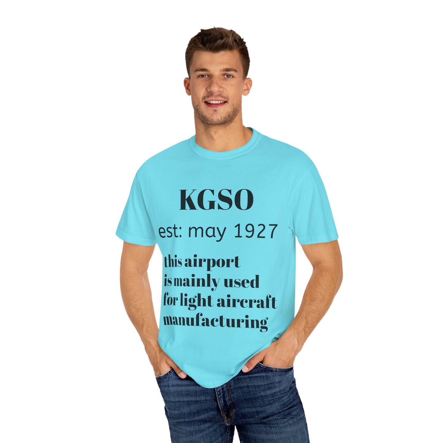 (NEW!!!!) KGSO airport t-shirt