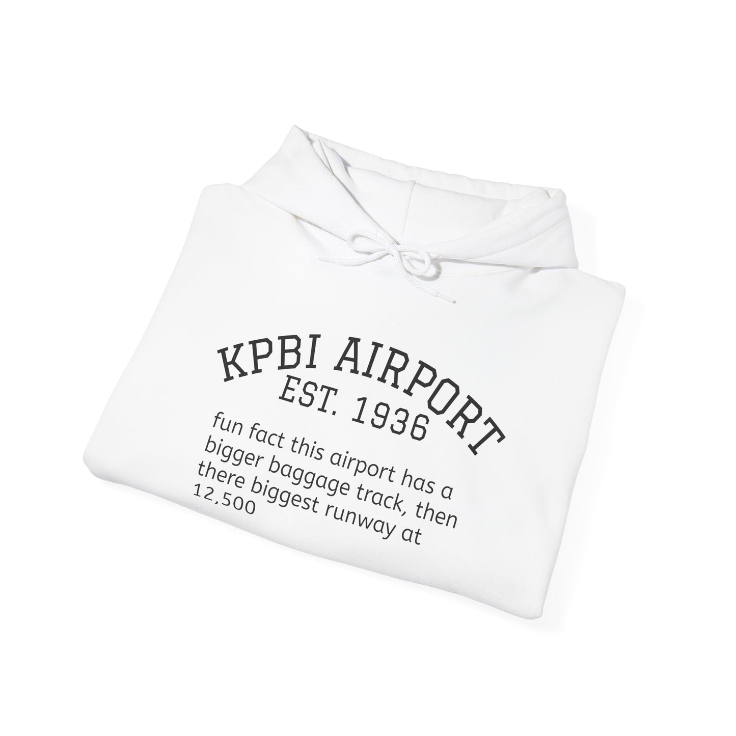 KPBI airport hoodie