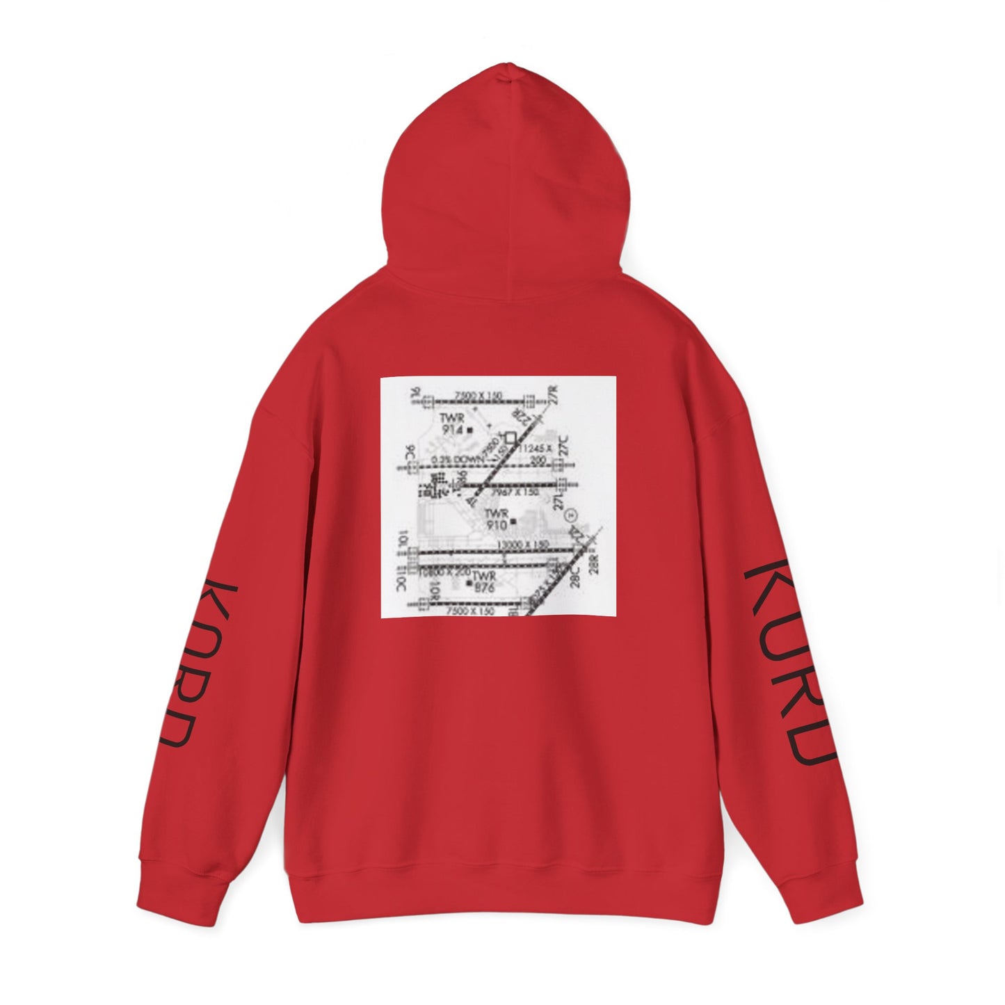 KORD Airport Hoodie