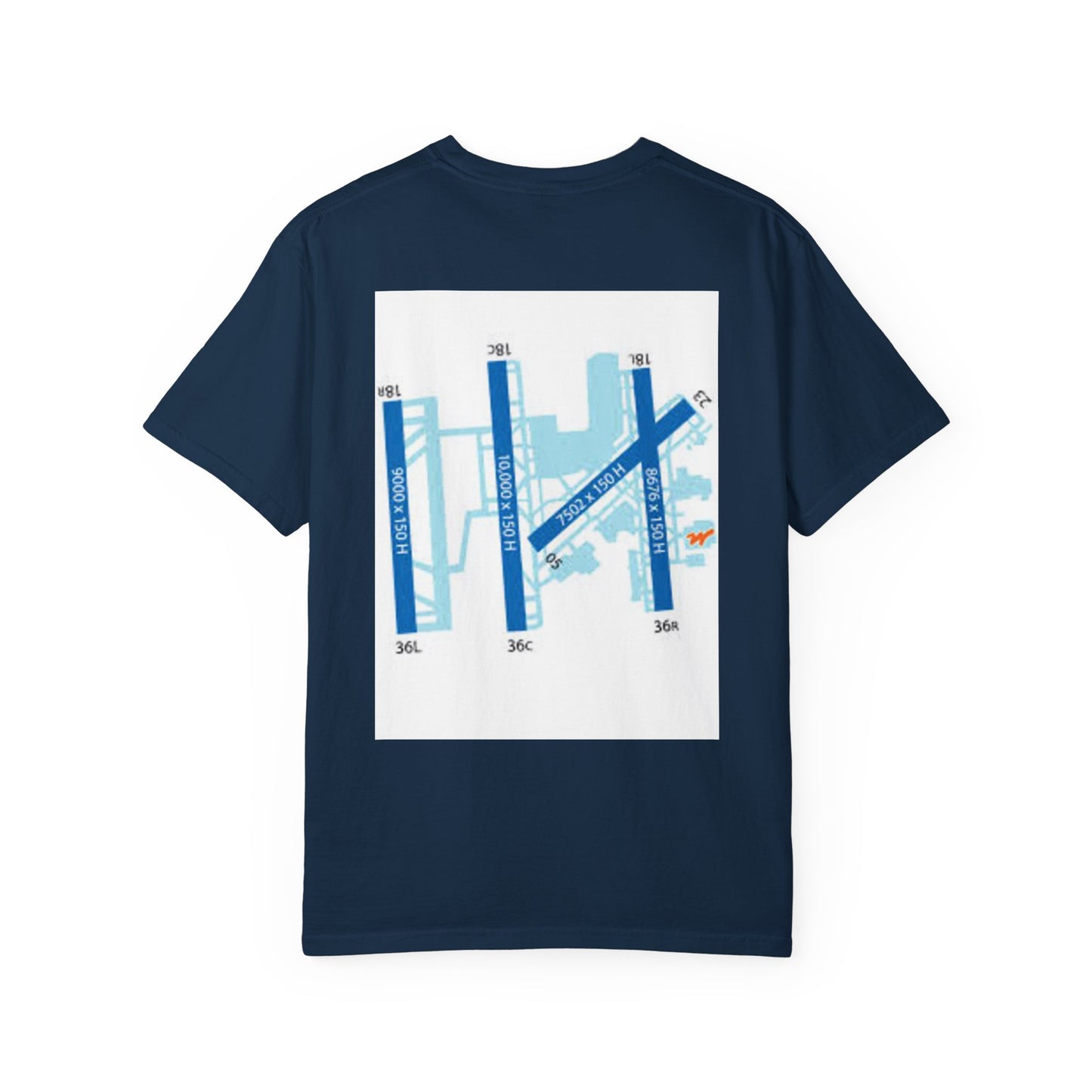 KCLT Airport Graphic T-Shirt