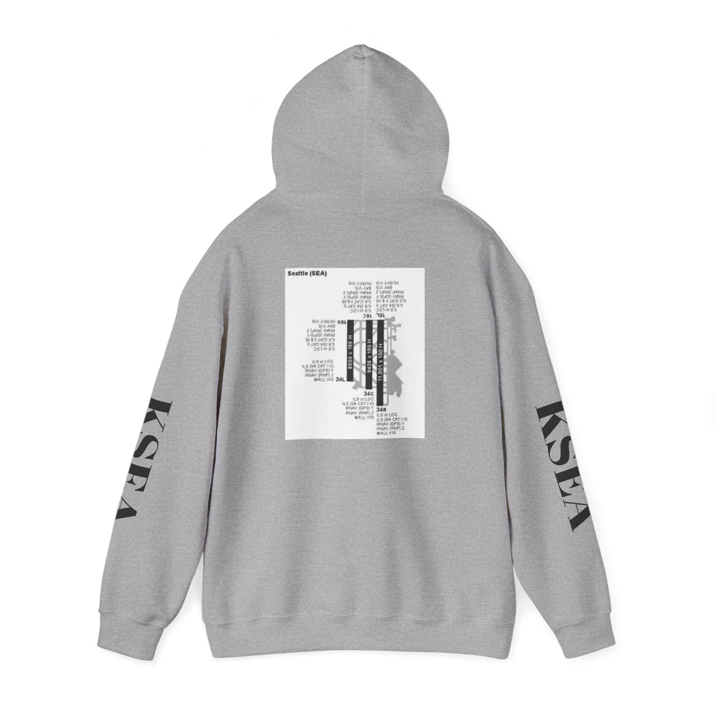 KSEA Airport Hoodie