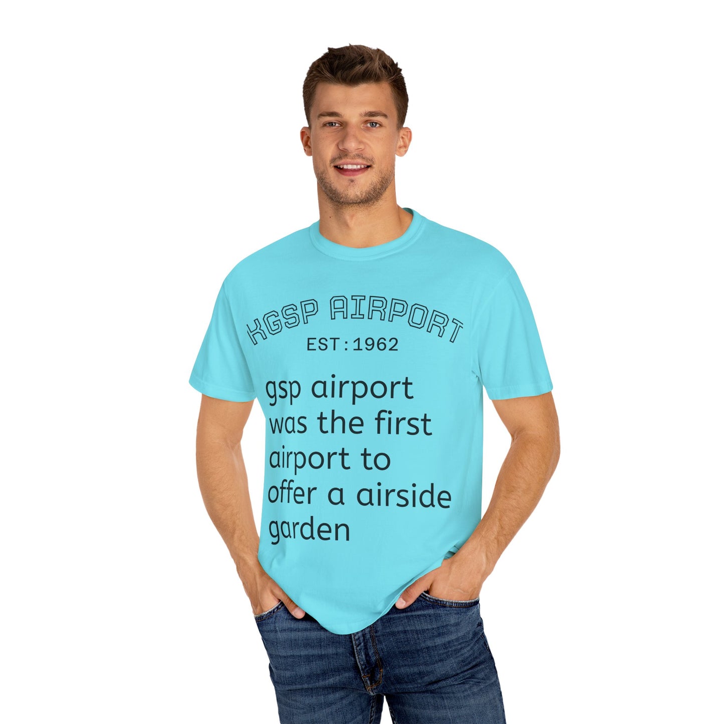 KGSP airport t-shirt