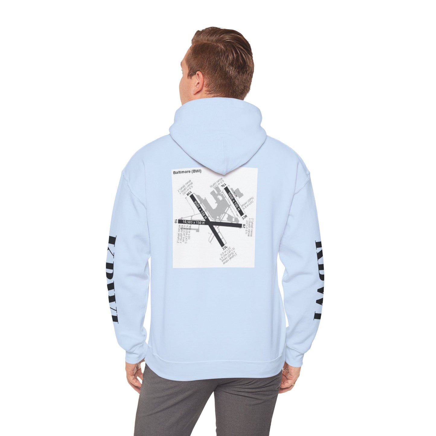 KBWI airport hoodie