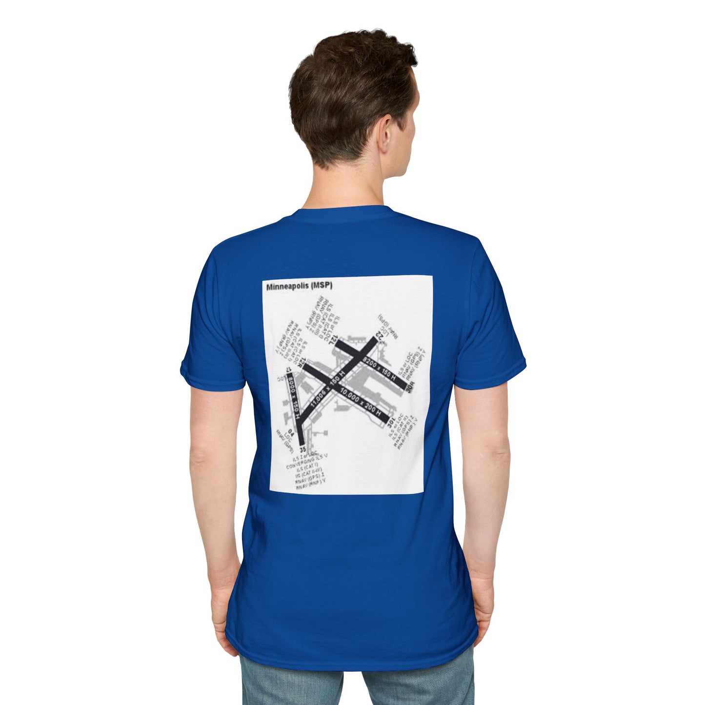 KMSP airport t-shirt