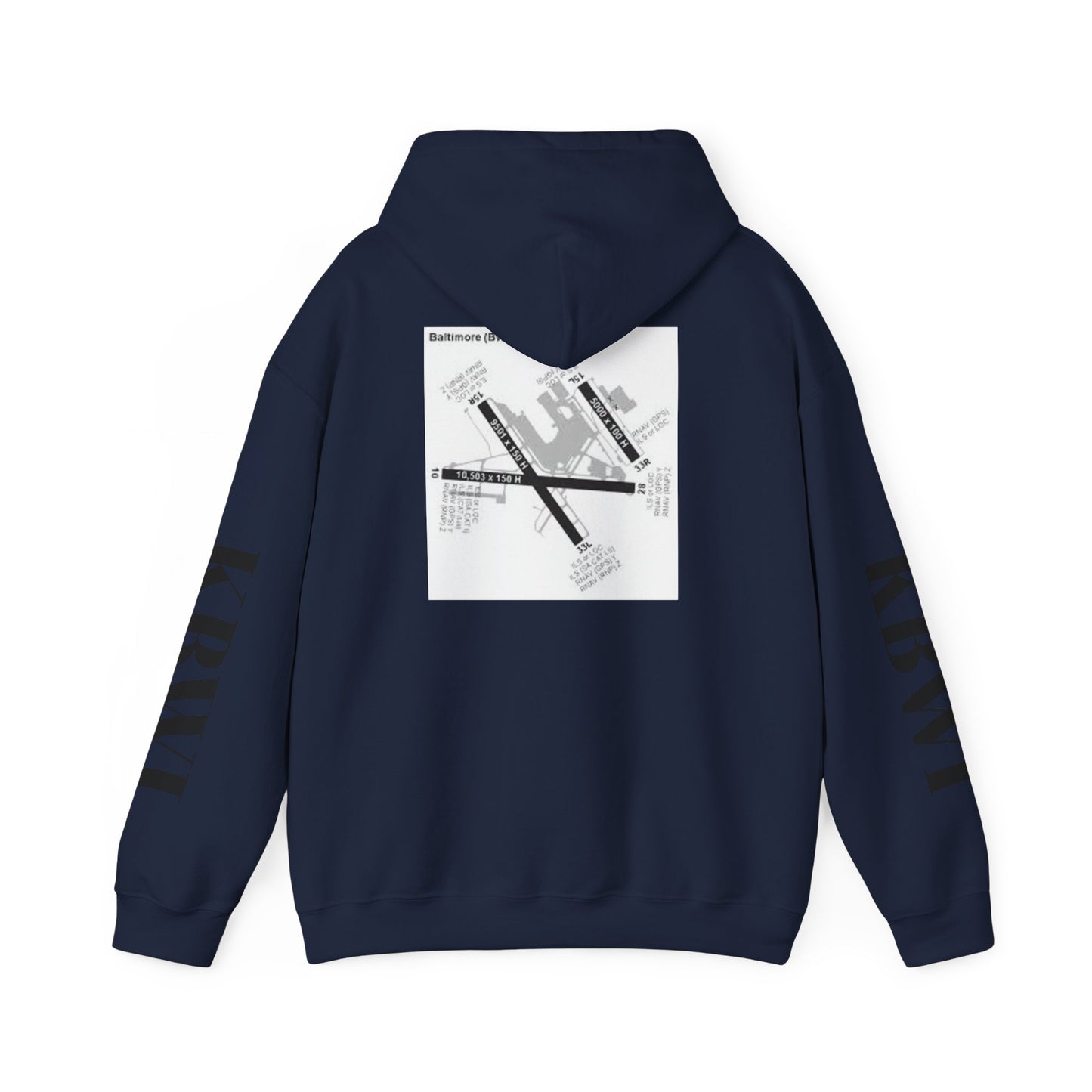 KBWI airport hoodie