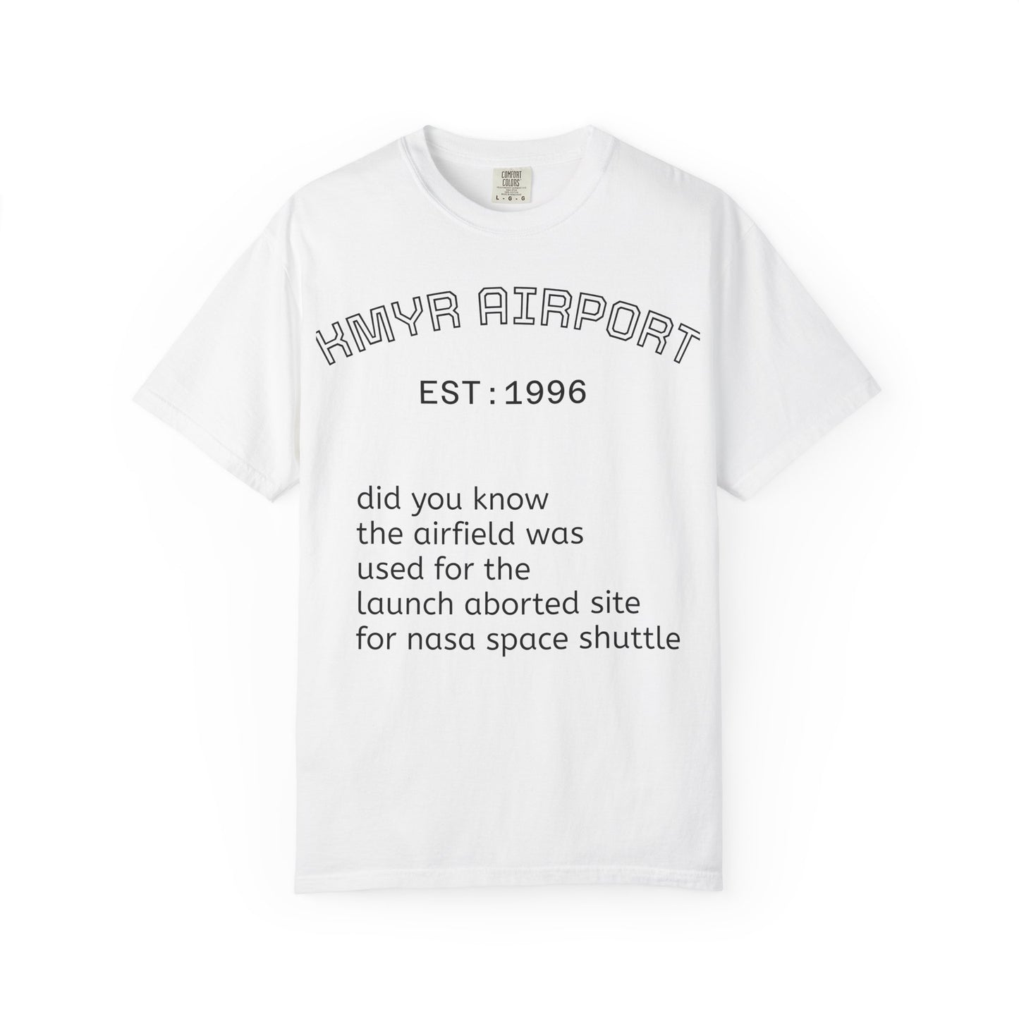 KMYR airport t-shirt