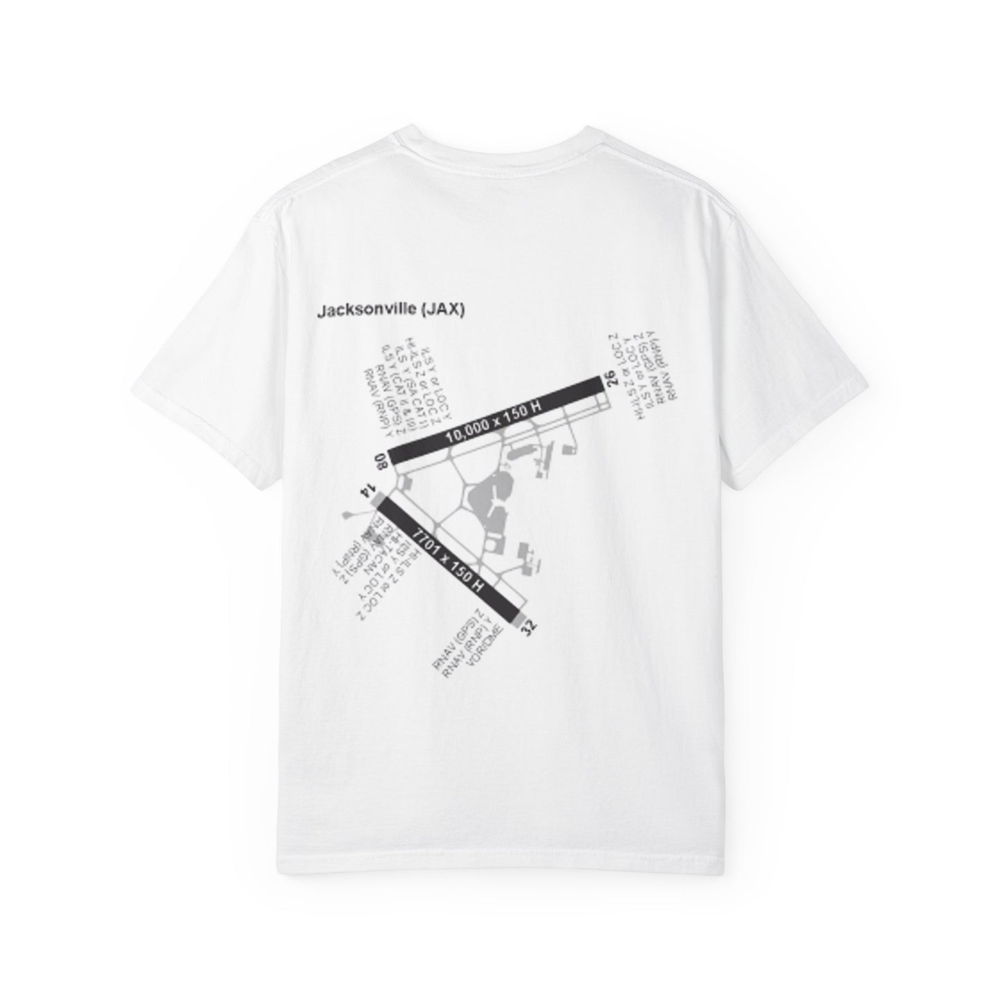 KJAX airport t shirt