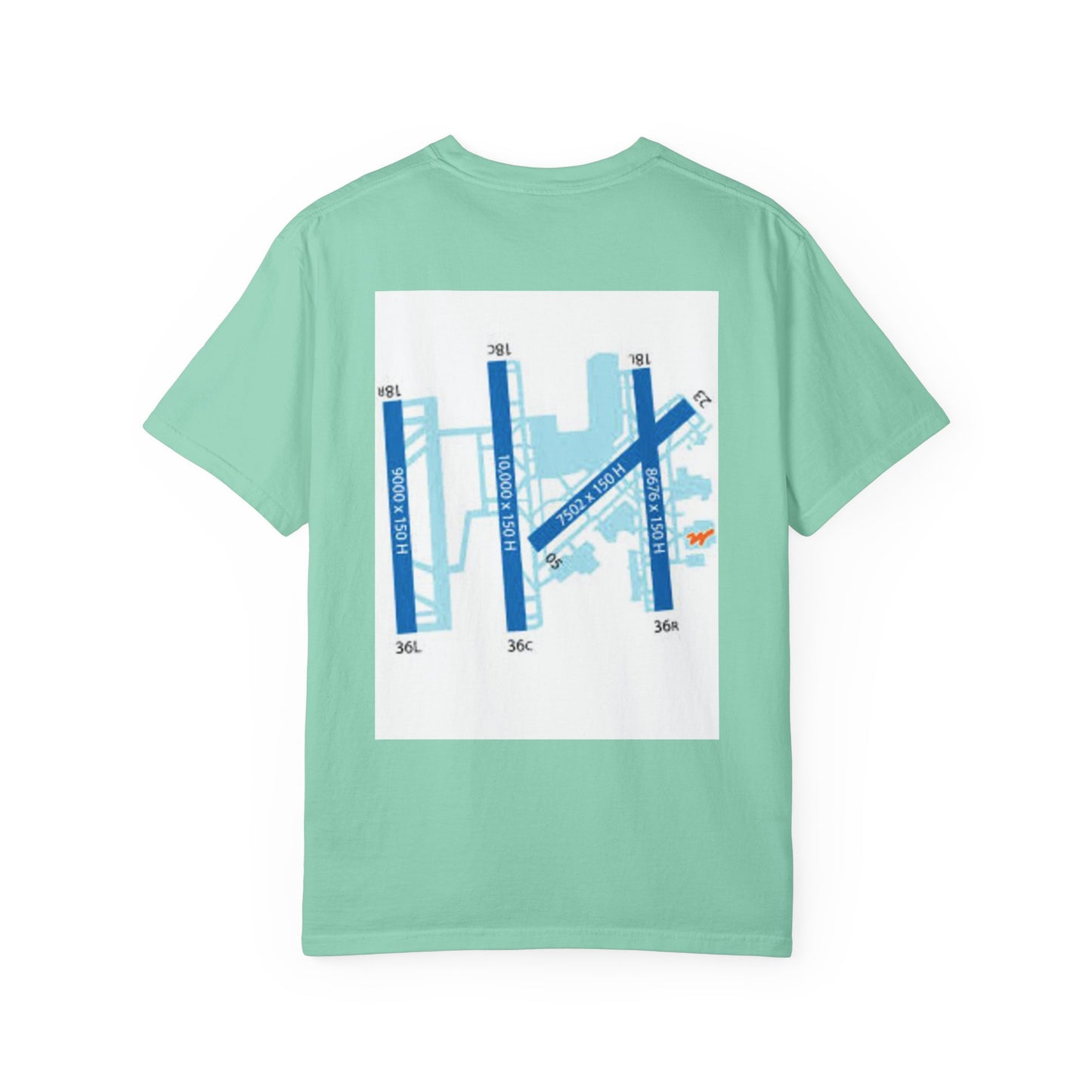 KCLT Airport Graphic T-Shirt