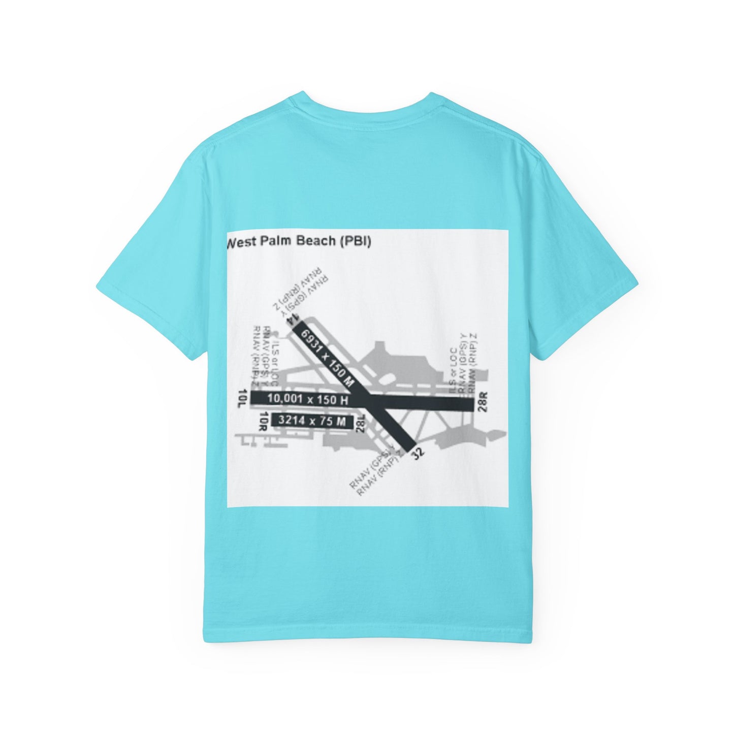 KPBI airport t-shirt