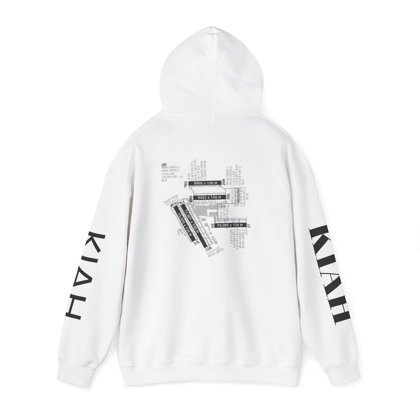 Houston KIAH Airport Hoodie