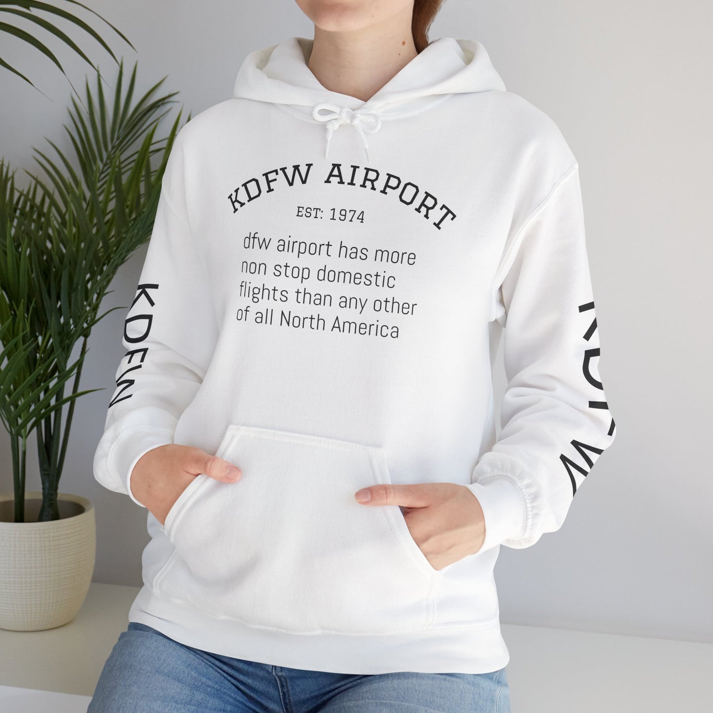 KDFW Airport Hoodie