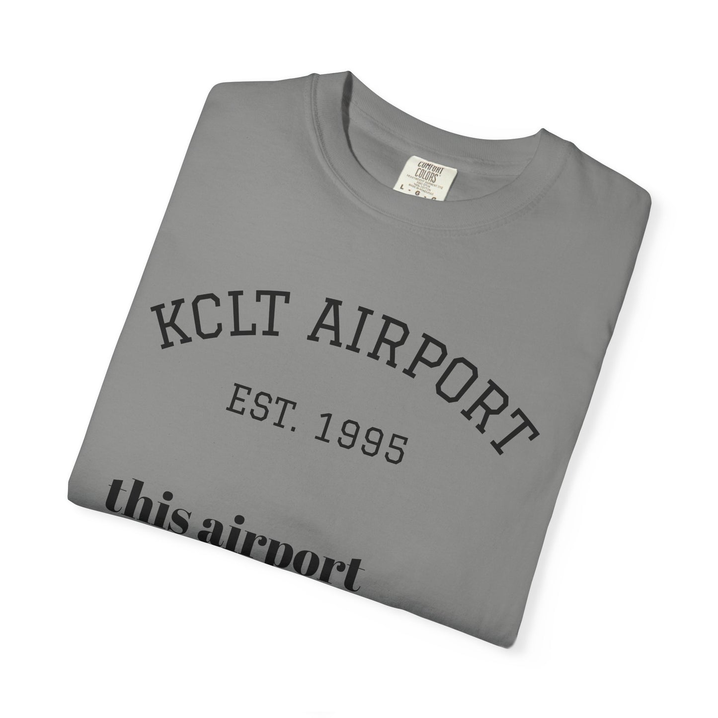 KCLT Airport Graphic T-Shirt