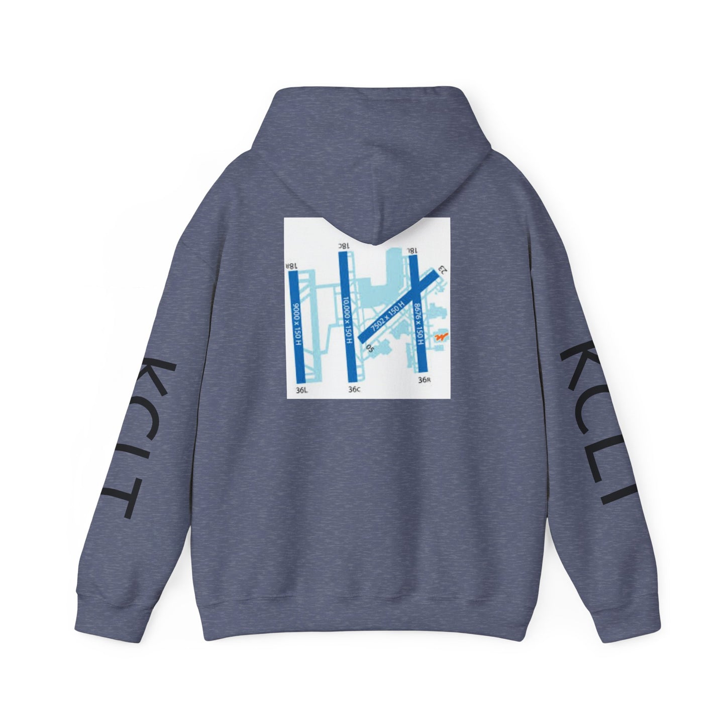 KCLT Airport Hoodie