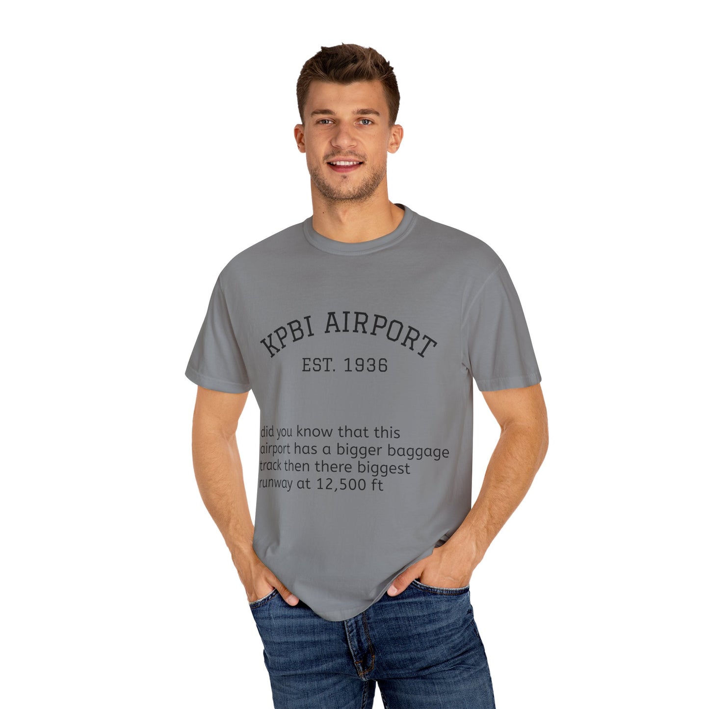 KPBI airport t-shirt