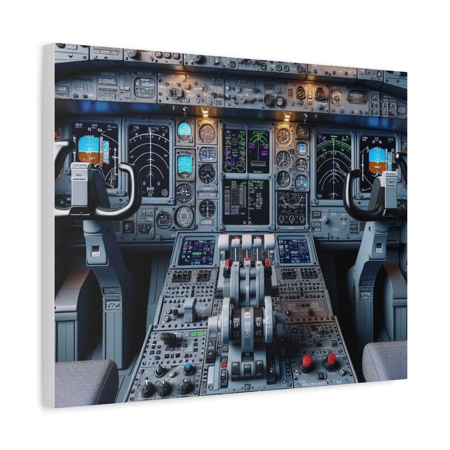 airplane controls canvas