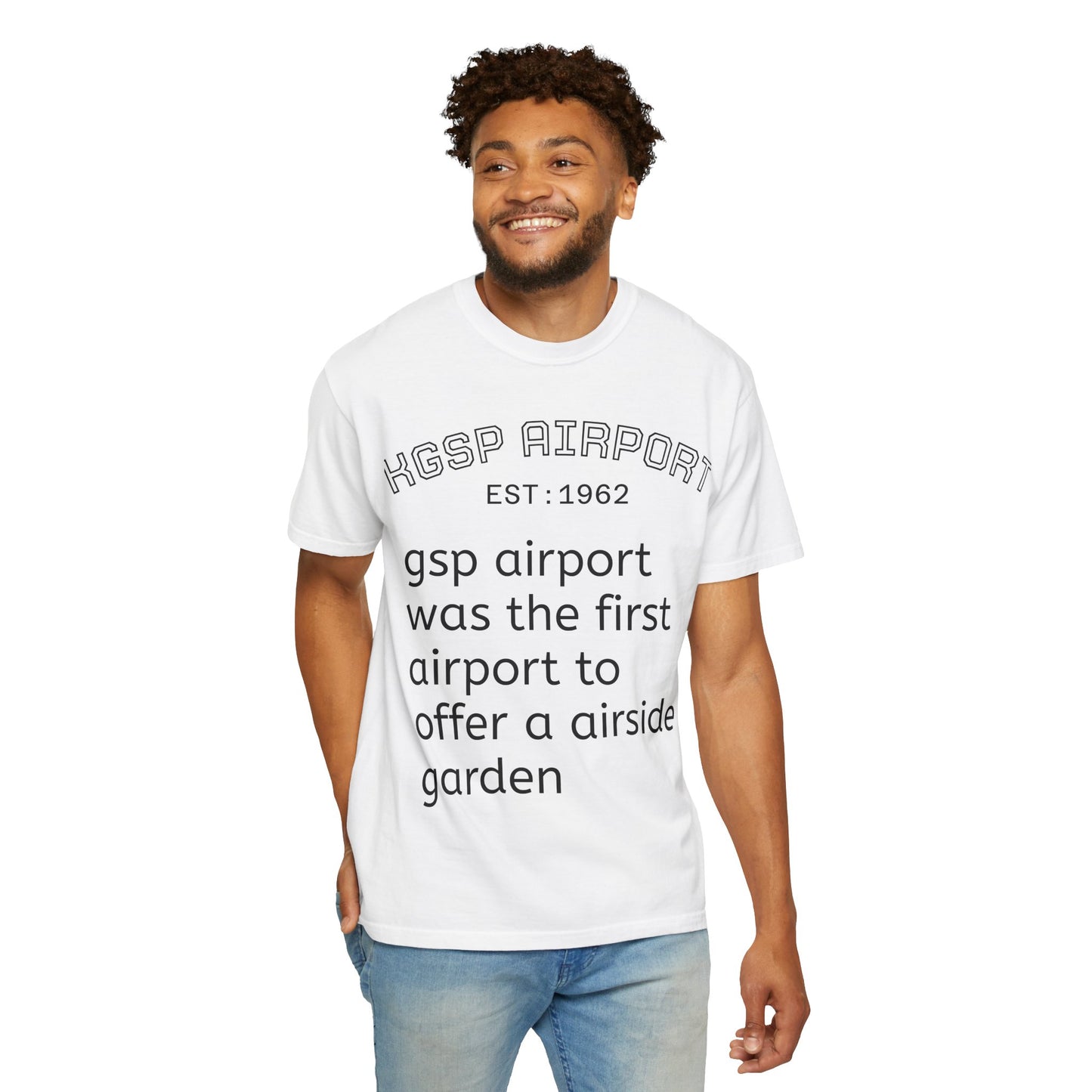 KGSP airport t-shirt