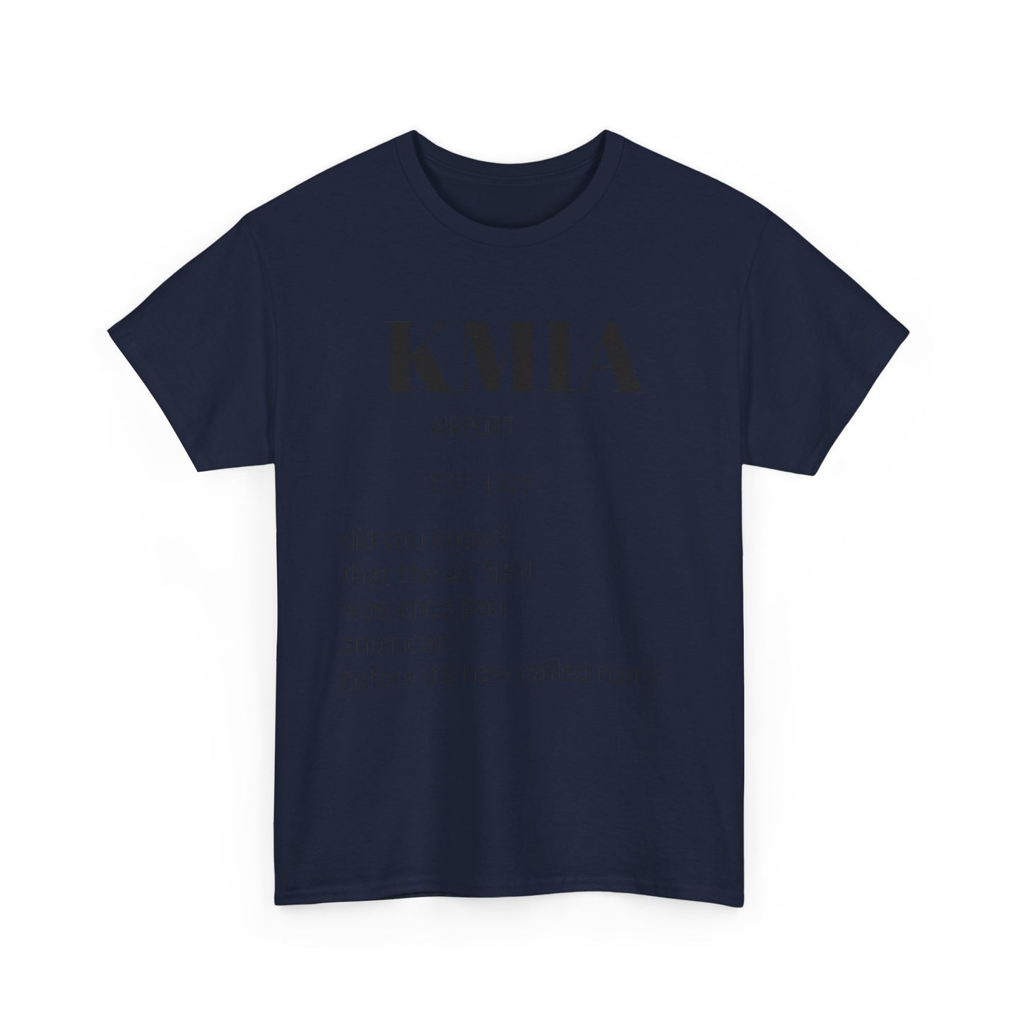 KMIA airport t-shirt