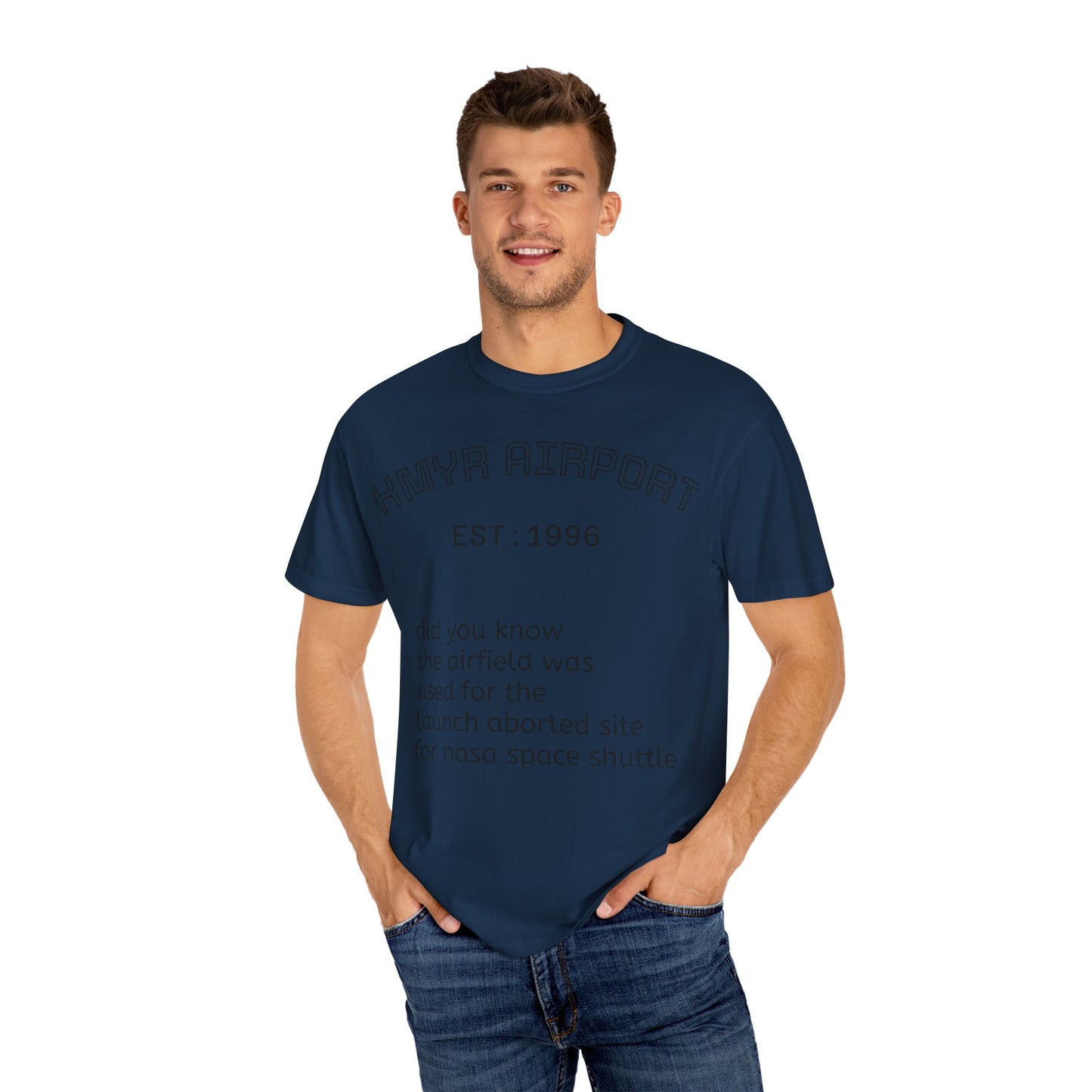 KMYR airport t-shirt