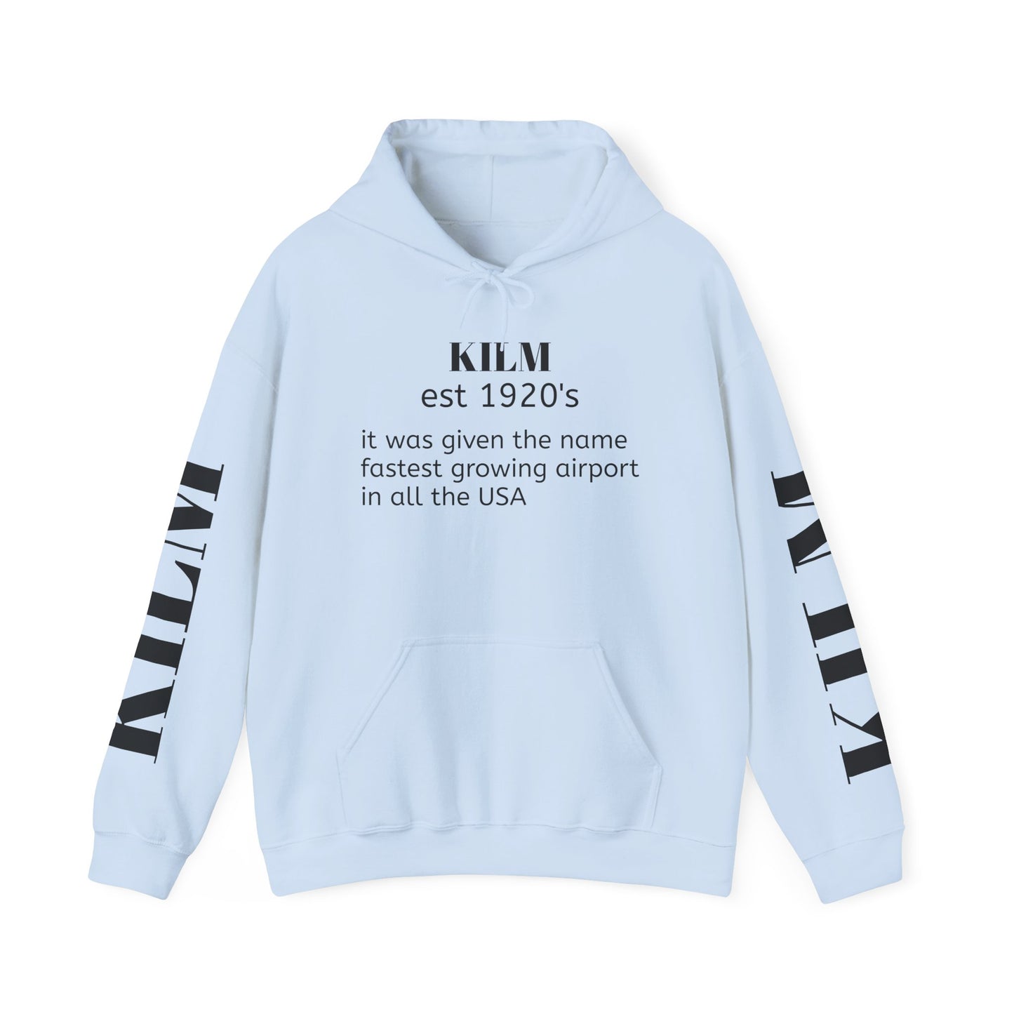 (NEW!!) KILM airport hoodie