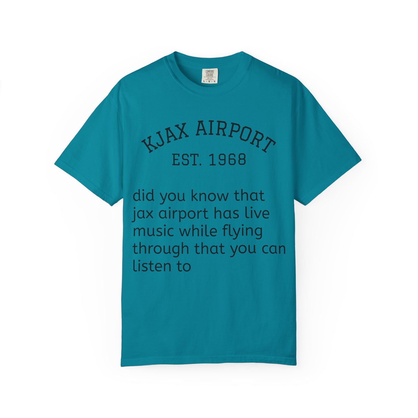 KJAX airport t shirt