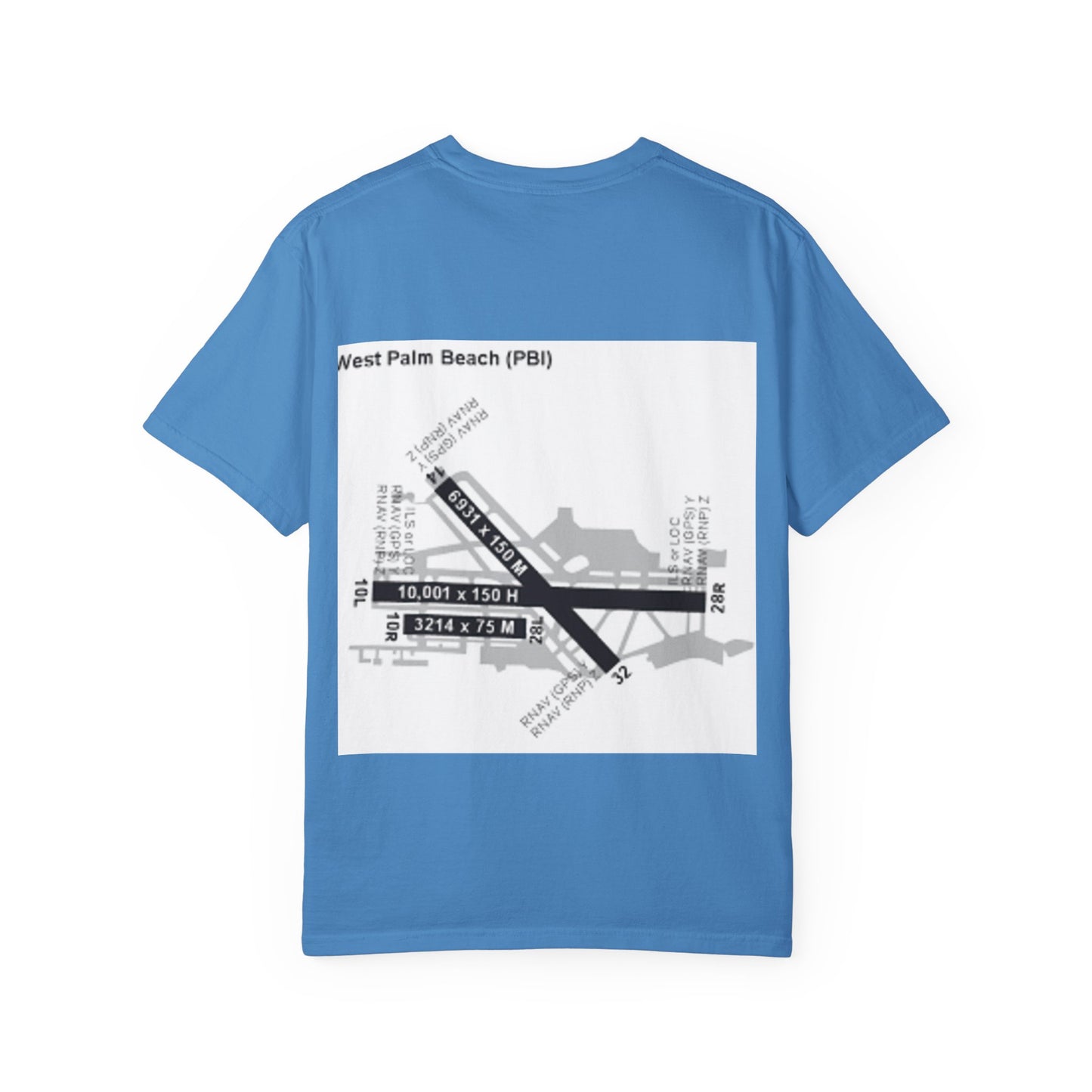 KPBI airport t-shirt