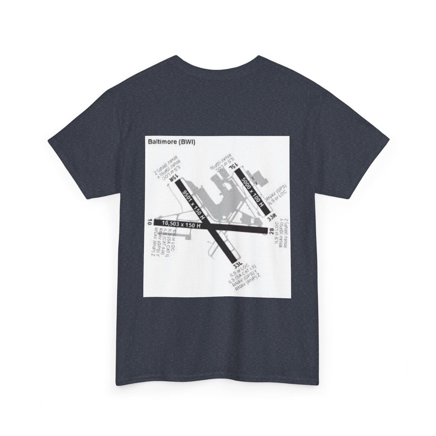 KBWI airport t-shirt