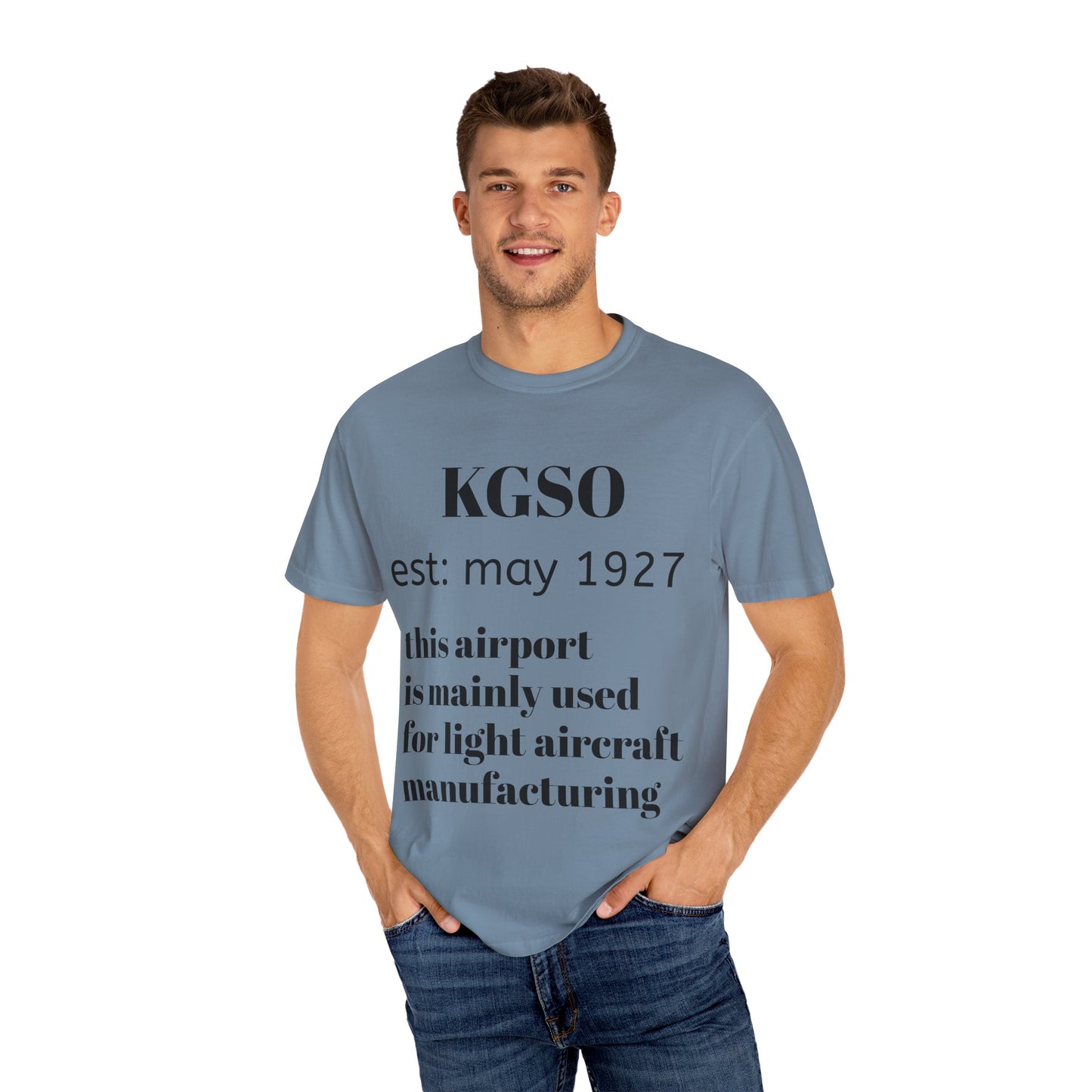 (NEW!!!!) KGSO airport t-shirt