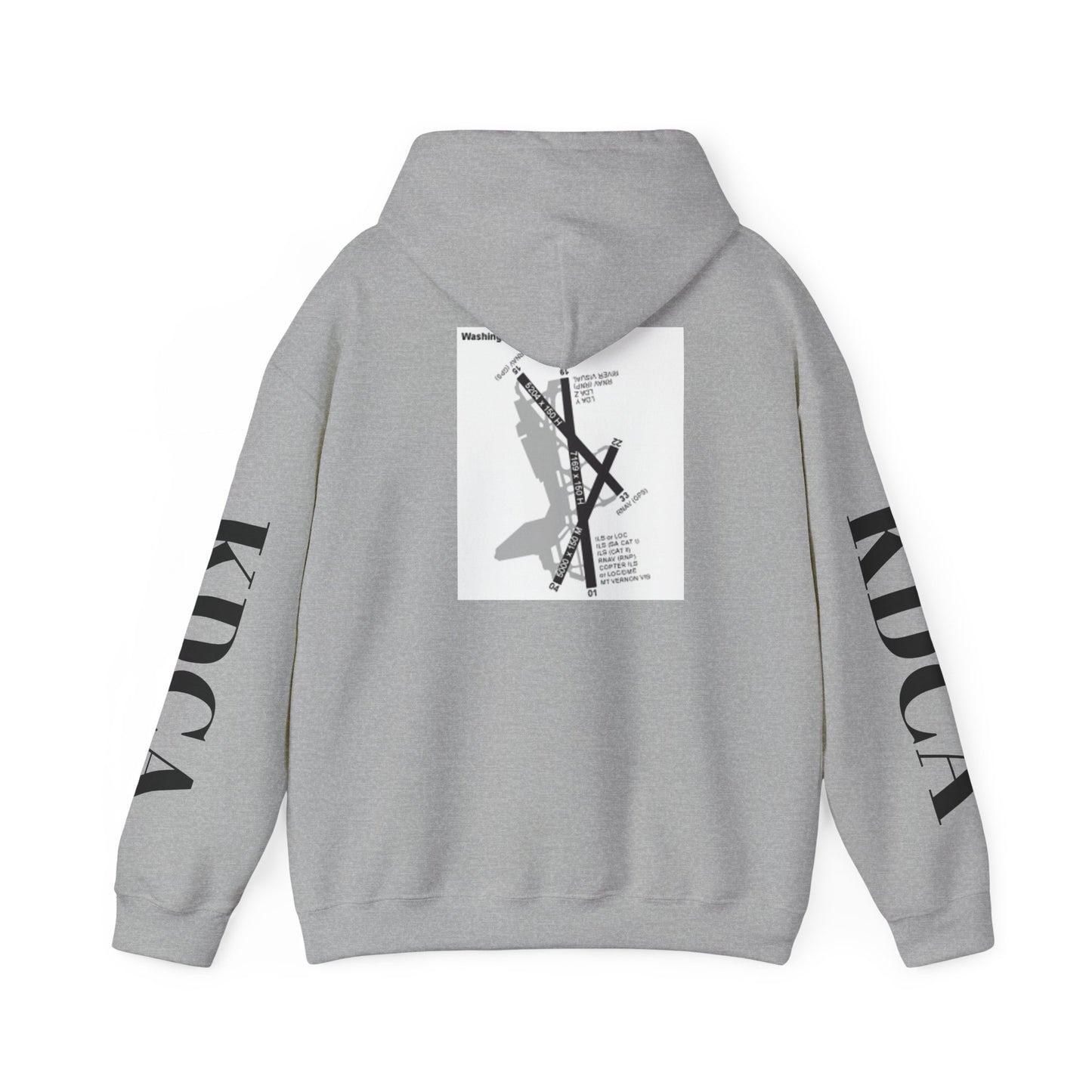 KDCA airport hoodie
