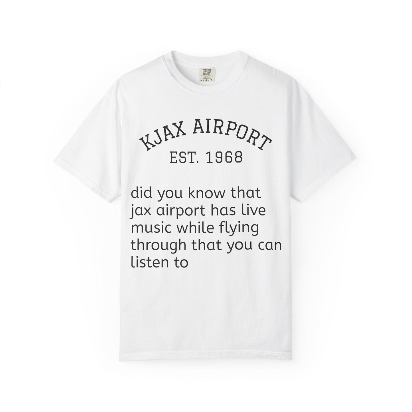 KJAX airport t shirt