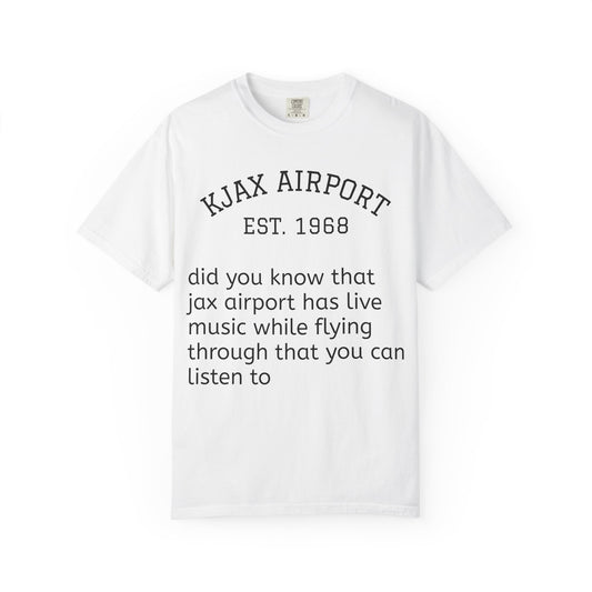 KJAX airport t shirt