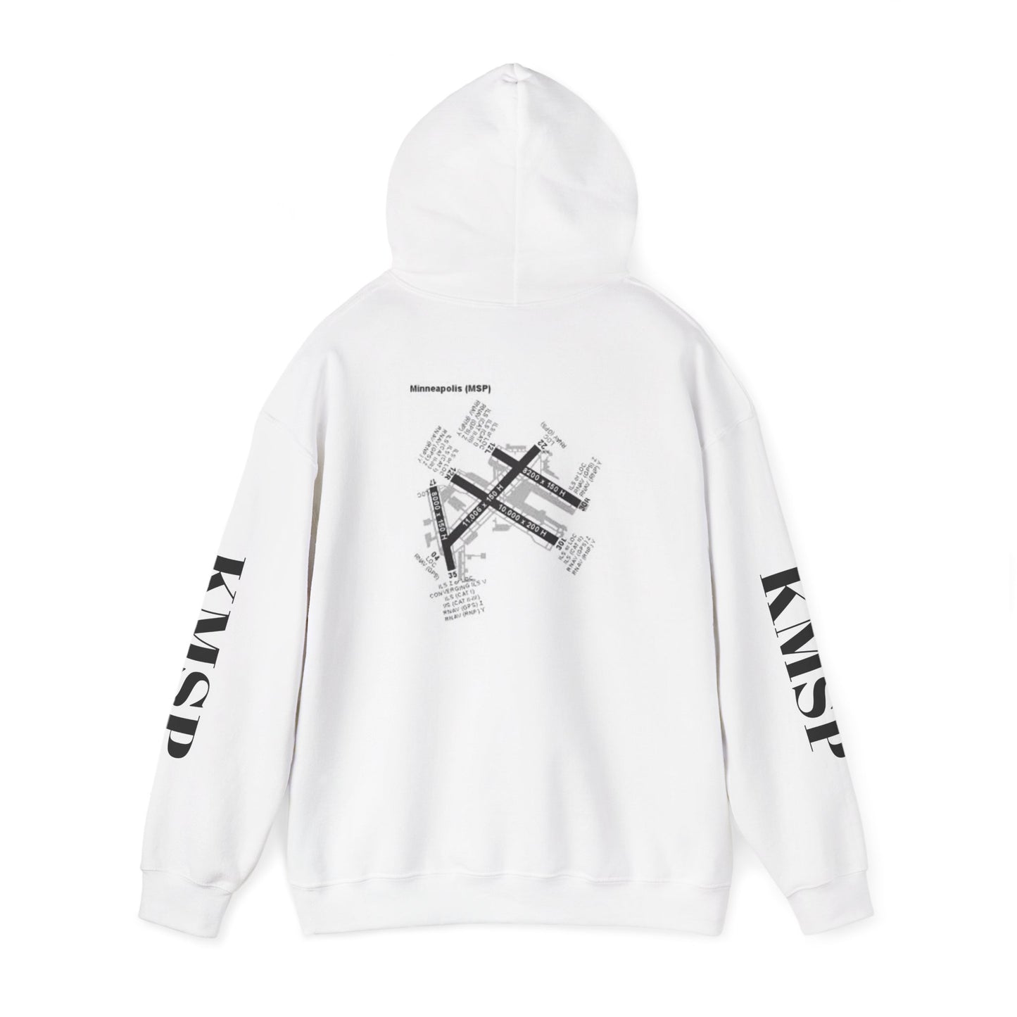 KMSP airport hoodie