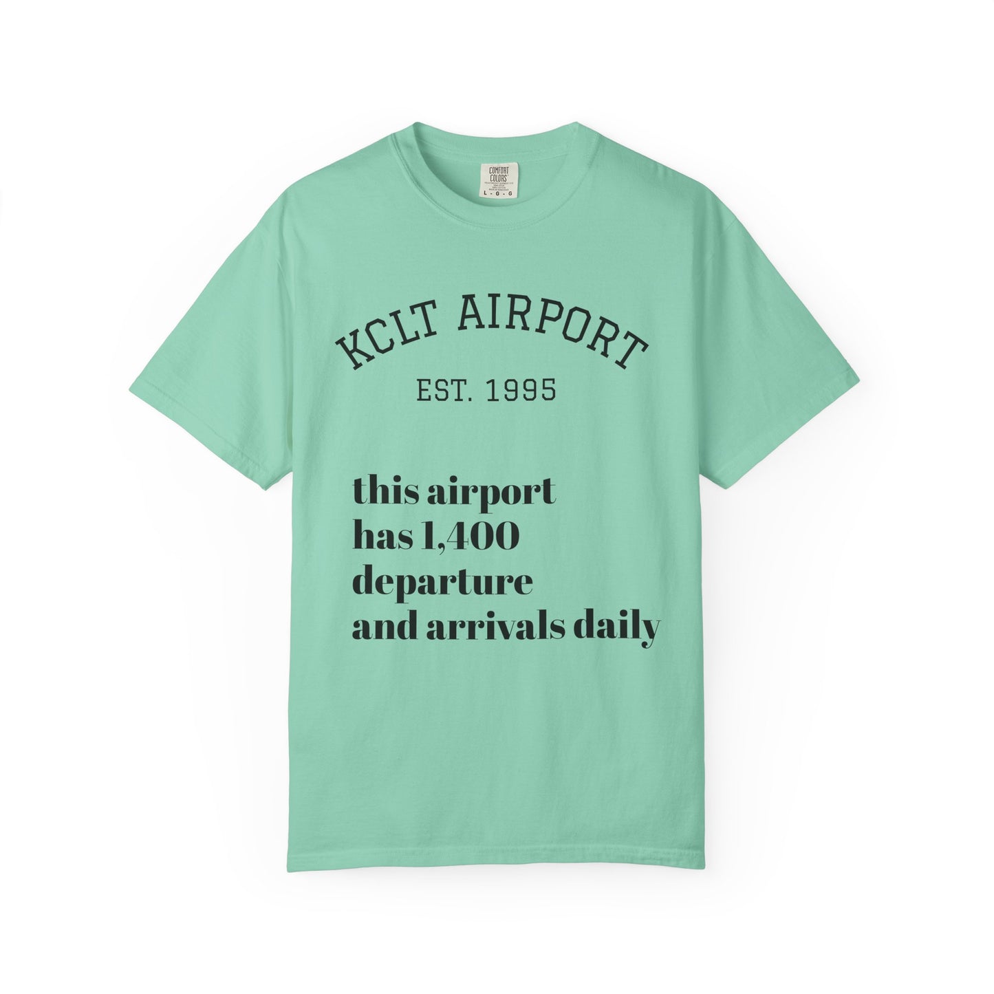 KCLT Airport Graphic T-Shirt