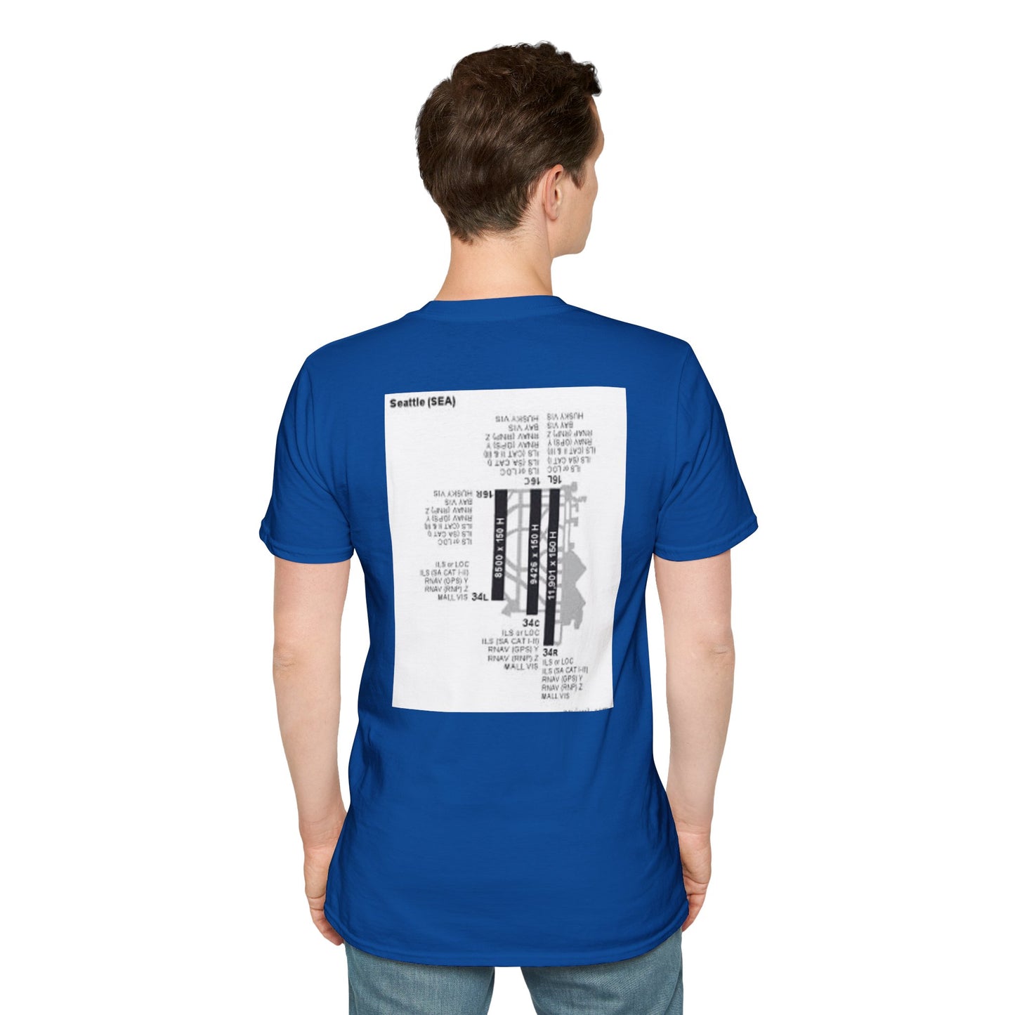 KSEA airport t-shirt
