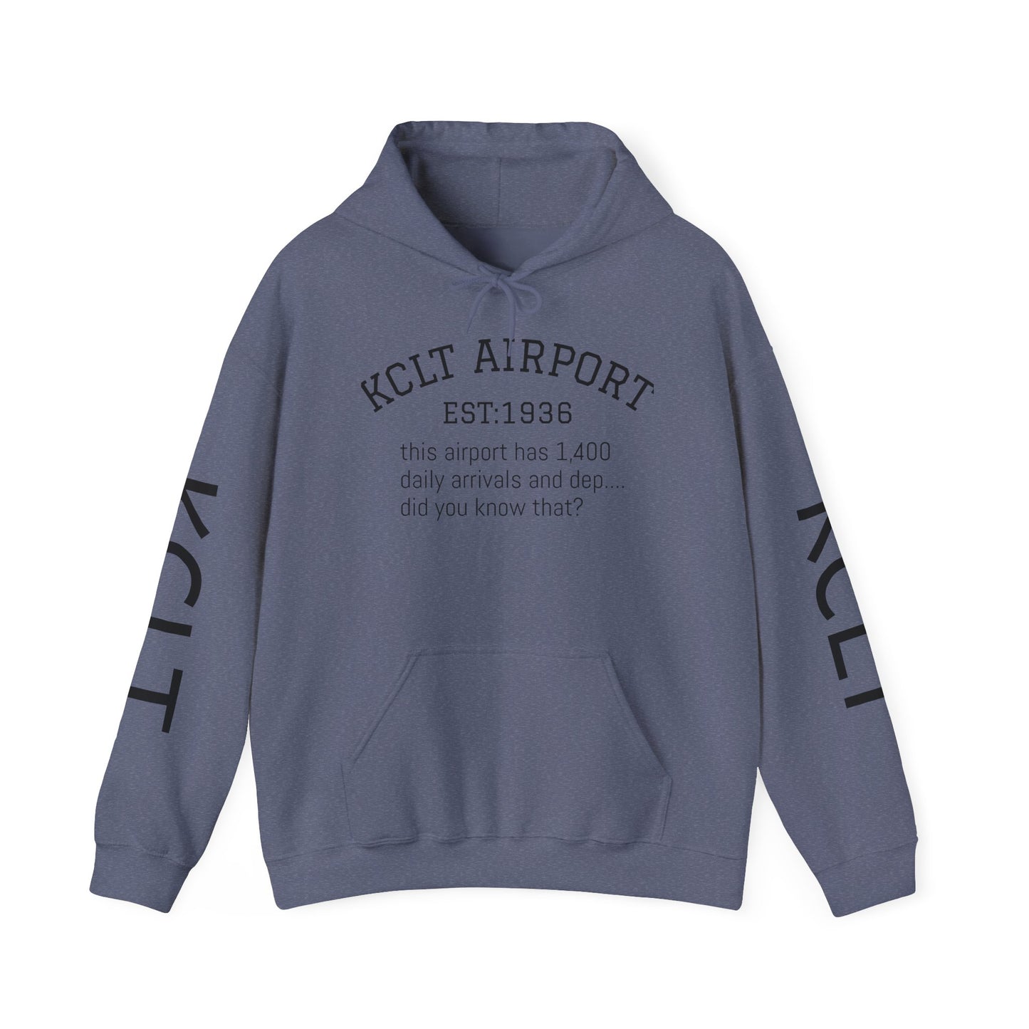 KCLT Airport Hoodie