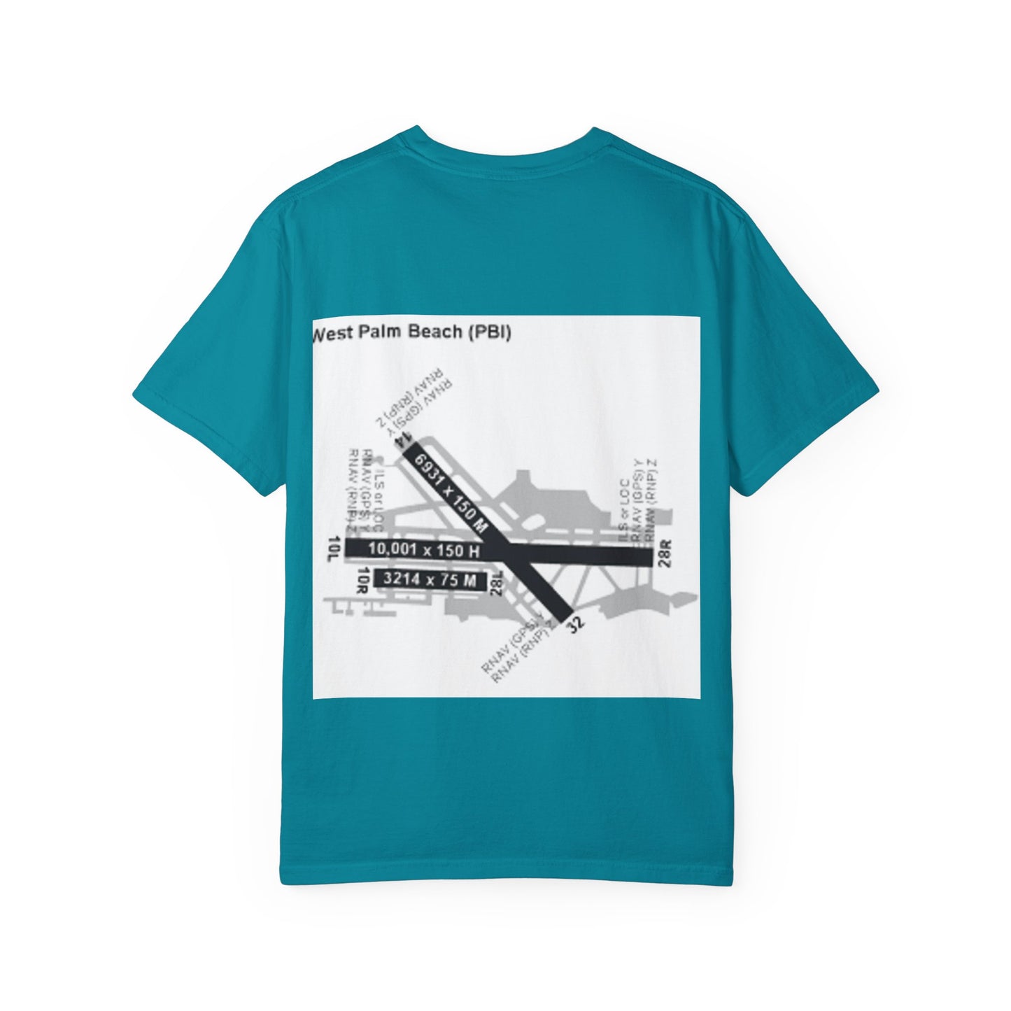 KPBI airport t-shirt