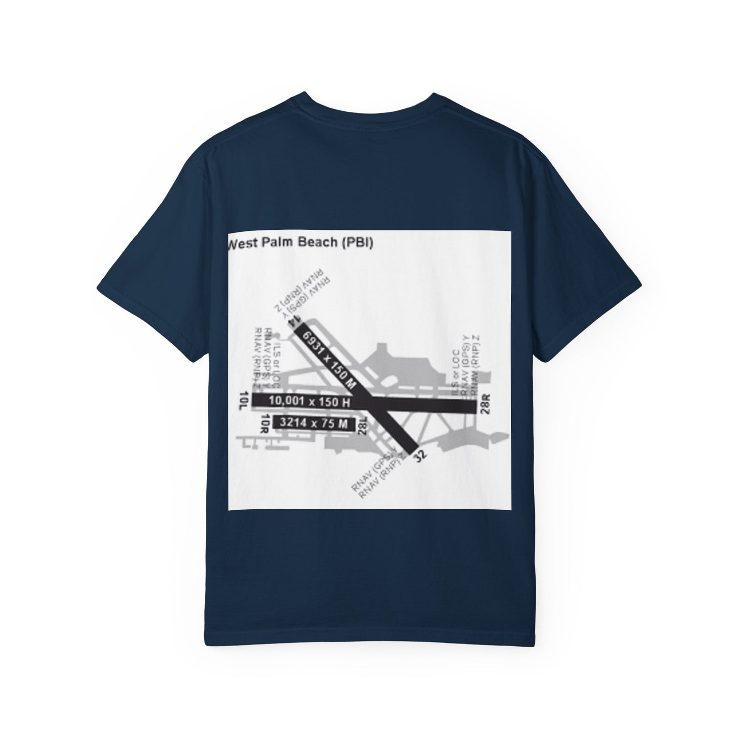 KPBI airport t-shirt