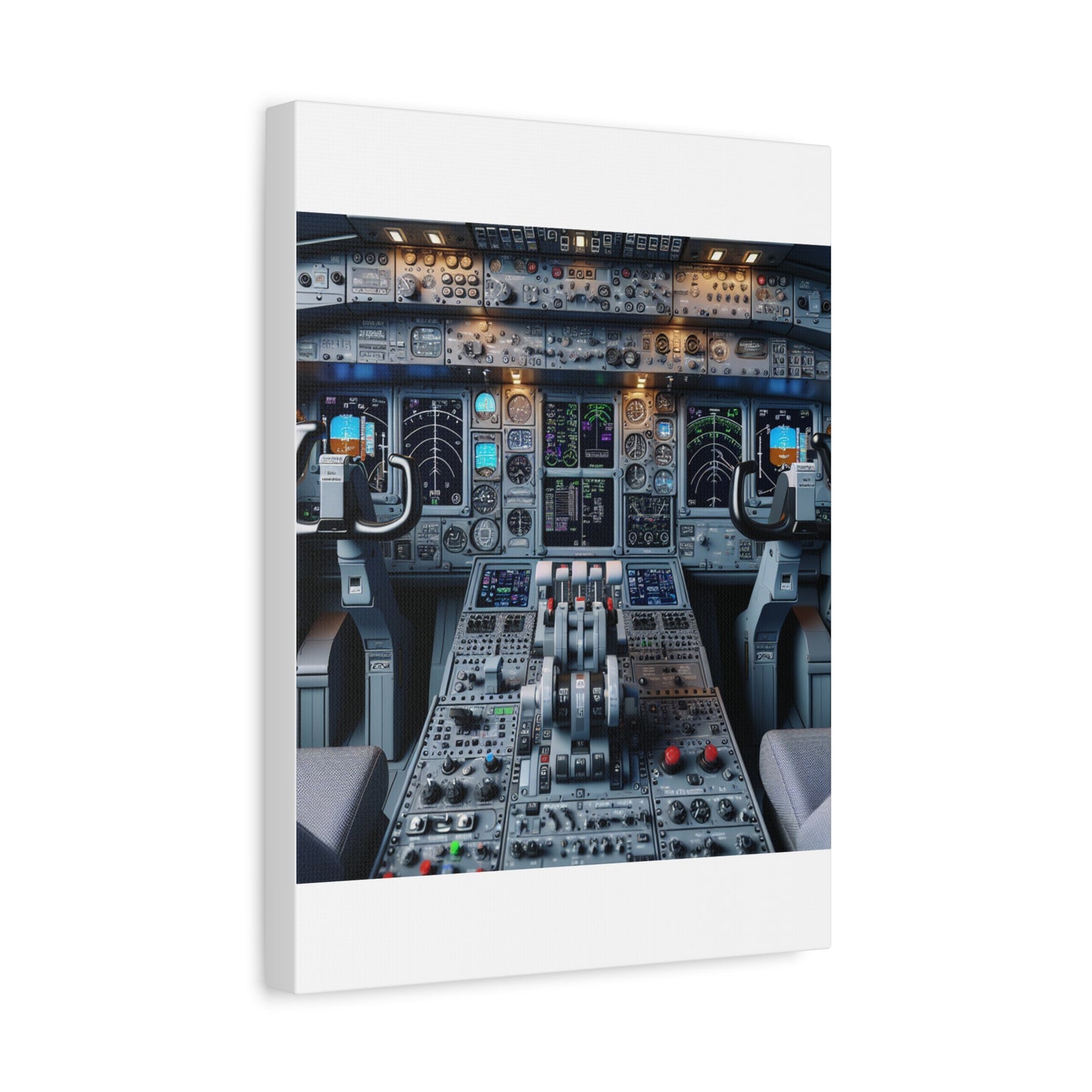 airplane controls canvas