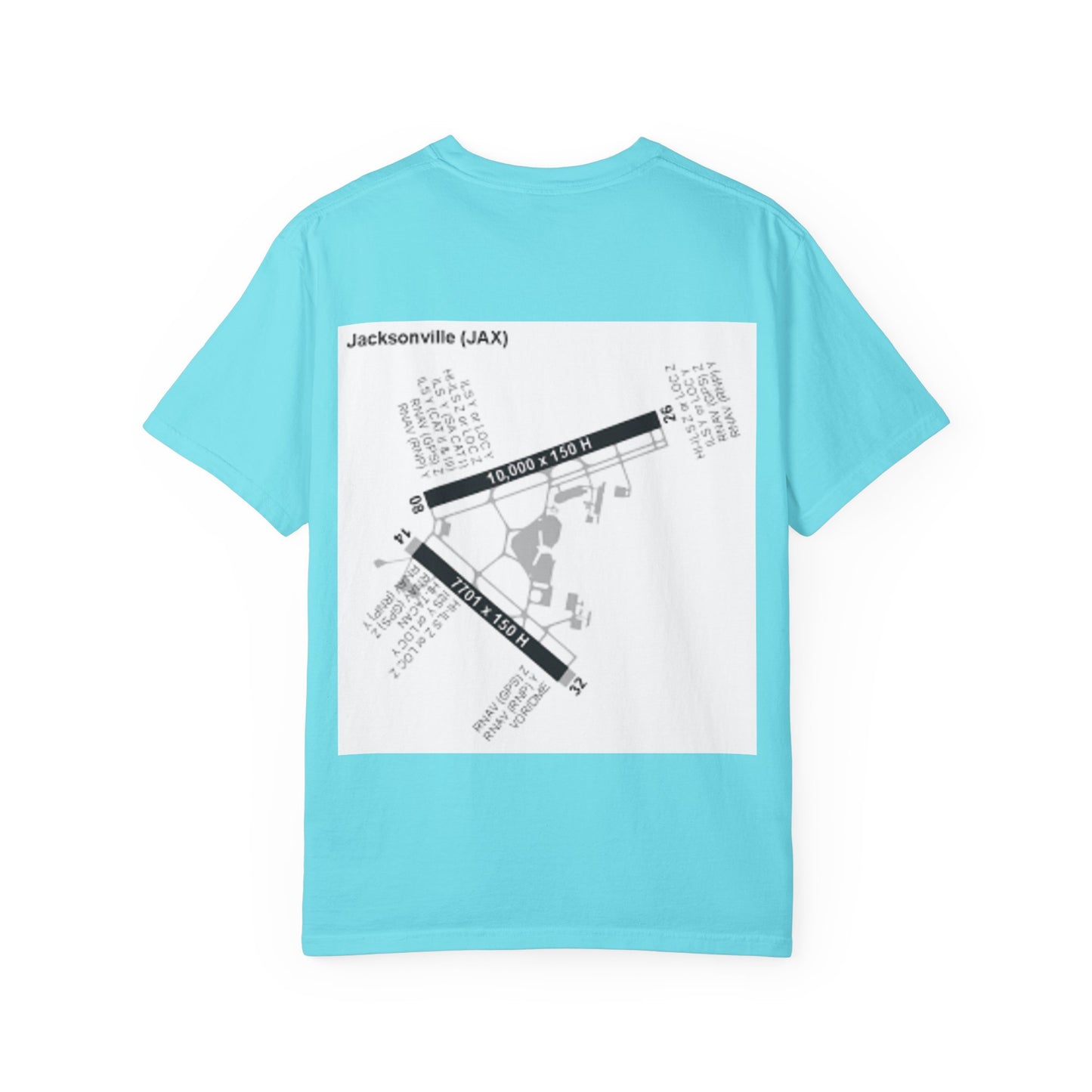 KJAX airport t shirt