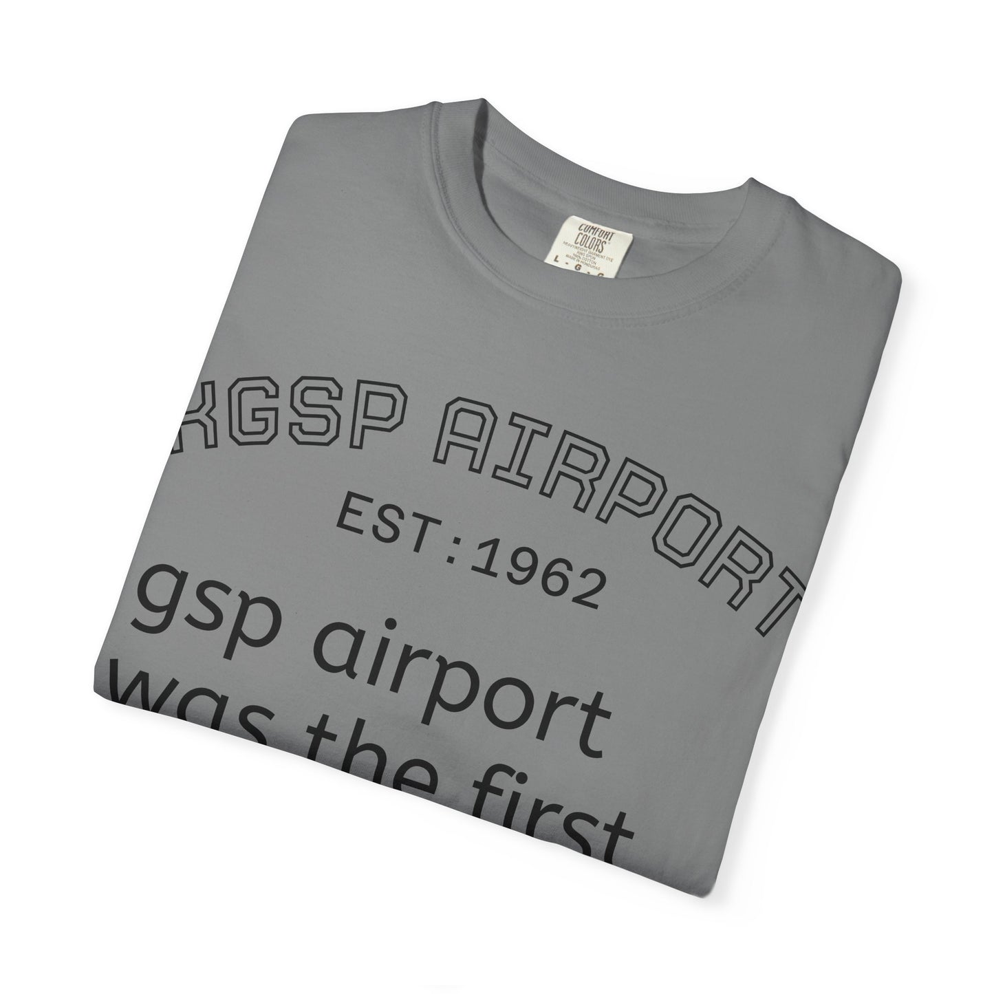 KGSP airport t-shirt