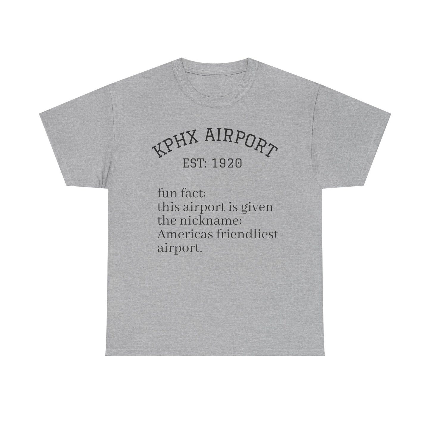 KPHX airport t-shirt