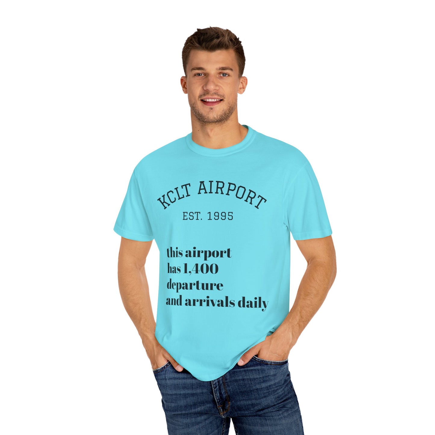 KCLT Airport Graphic T-Shirt