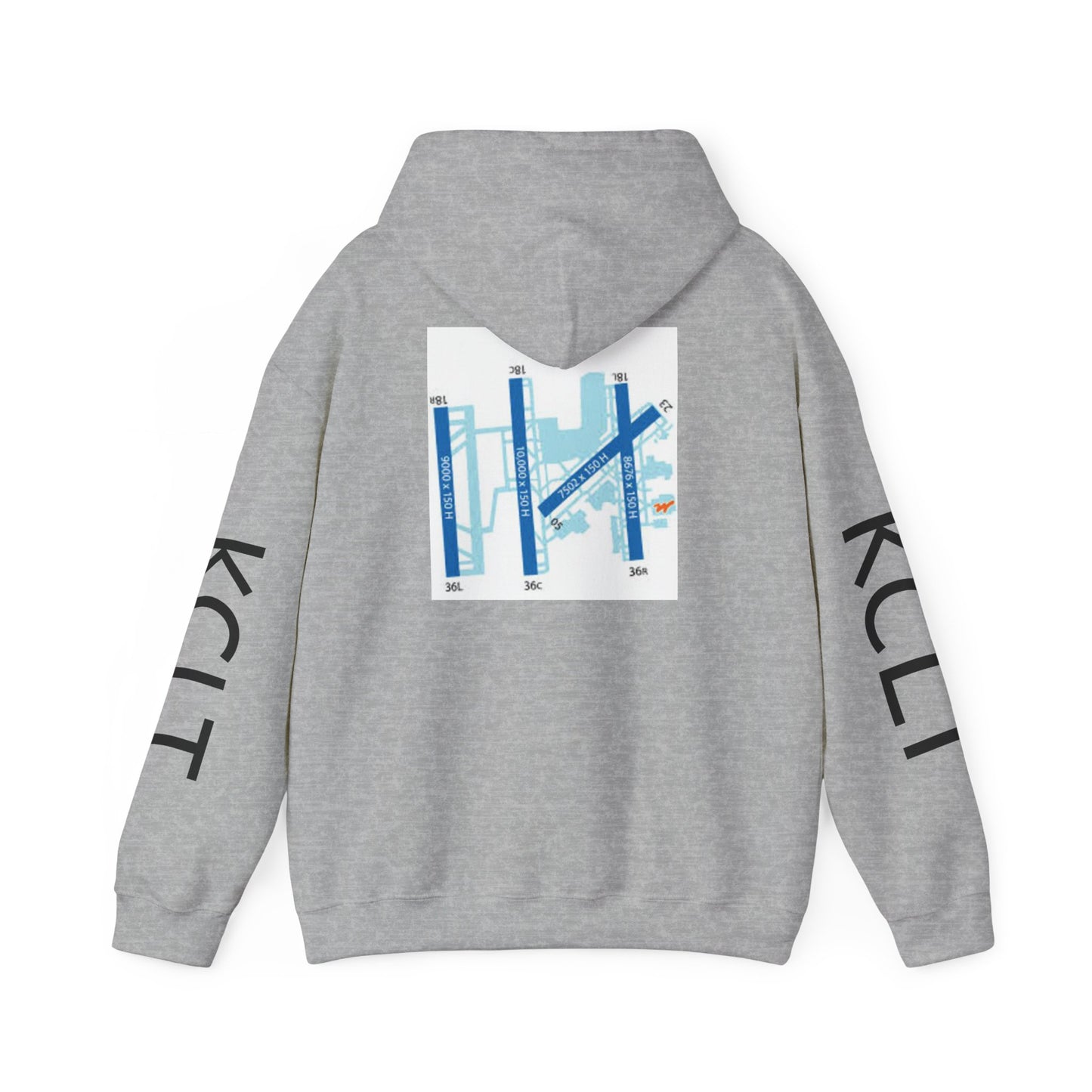 KCLT Airport Hoodie