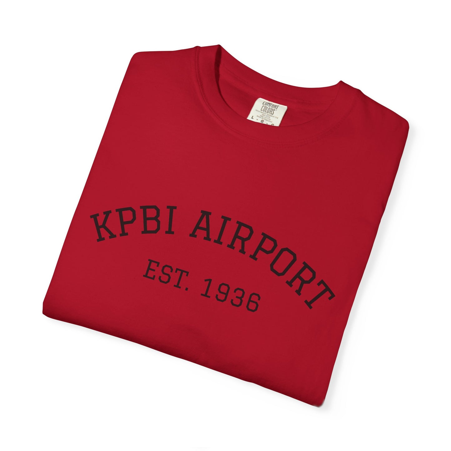KPBI airport t-shirt