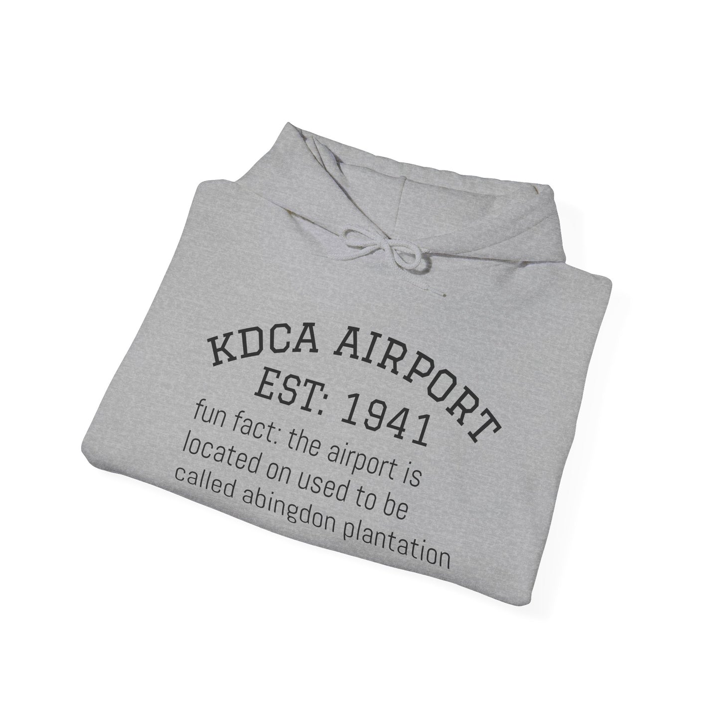 KDCA airport hoodie